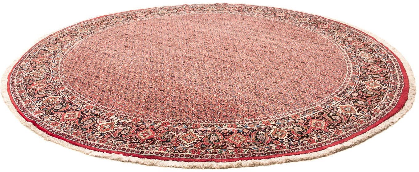 Image of morgenland Orientteppich »Perser - Bidjar rund - 300 x 300 cm - rot«, rund, 15 mm Höhe, Wohnzimmer, Handgeknüpft, Einzelstück mit Zertifikat bei Ackermann Versand Schweiz
