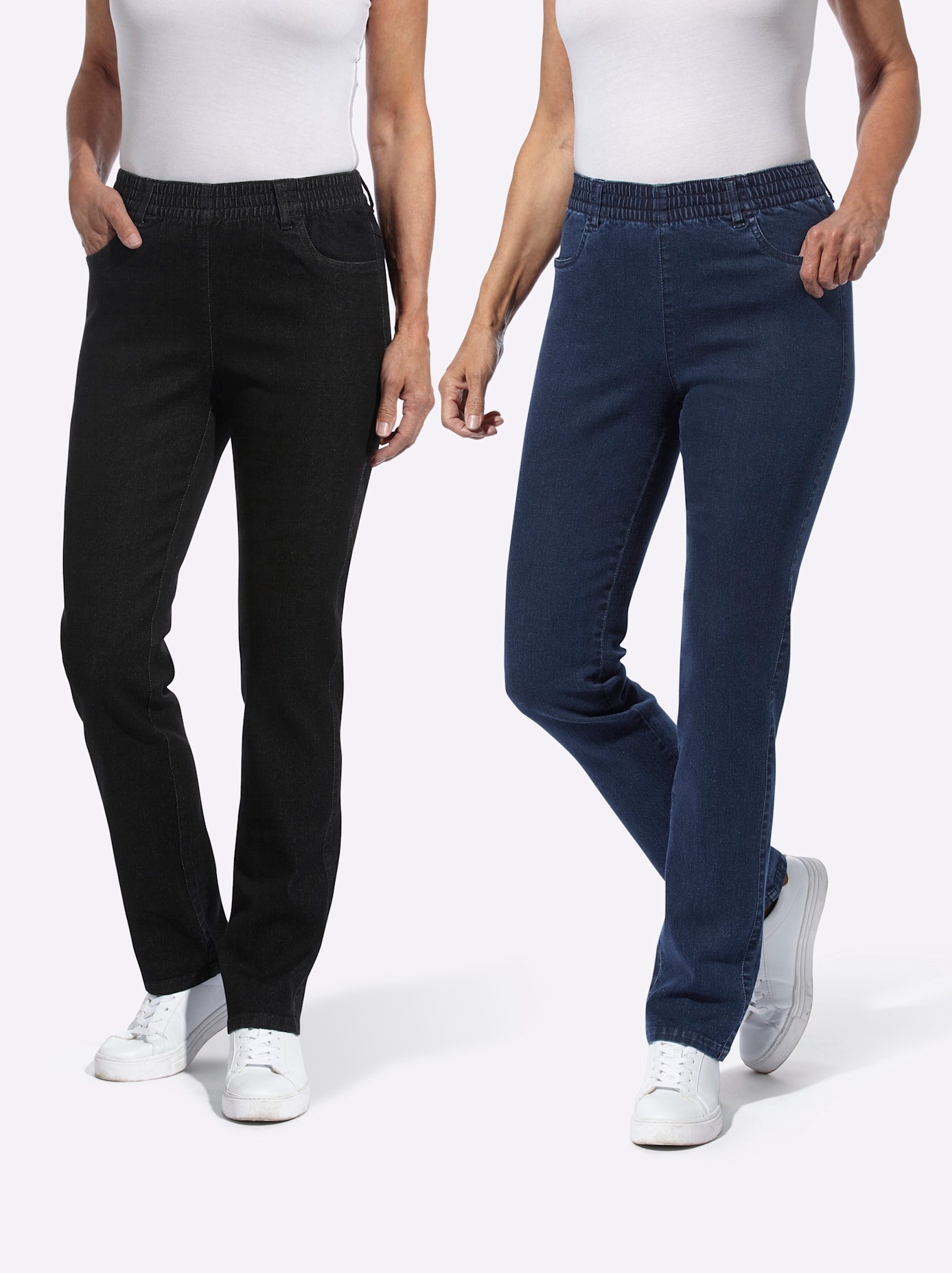 Image of Classic Basics Bequeme Jeans 2