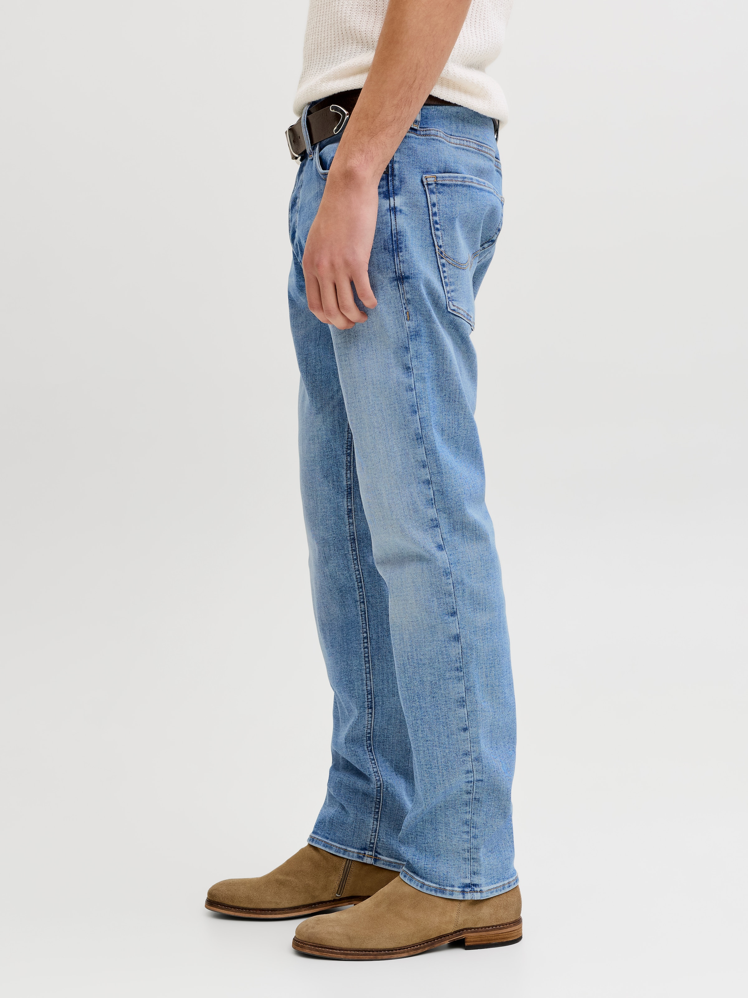 Jack & Jones Jeans taille basse mit Five-Pocket-Design