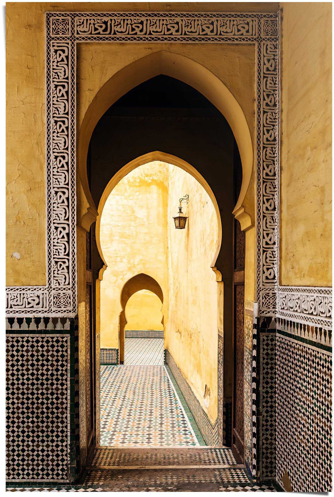 Image of Reinders! Poster »Mediterraner Eingang Mittelmeer - Mediterrane Gemälde«, (1 St.) bei Ackermann Versand Schweiz