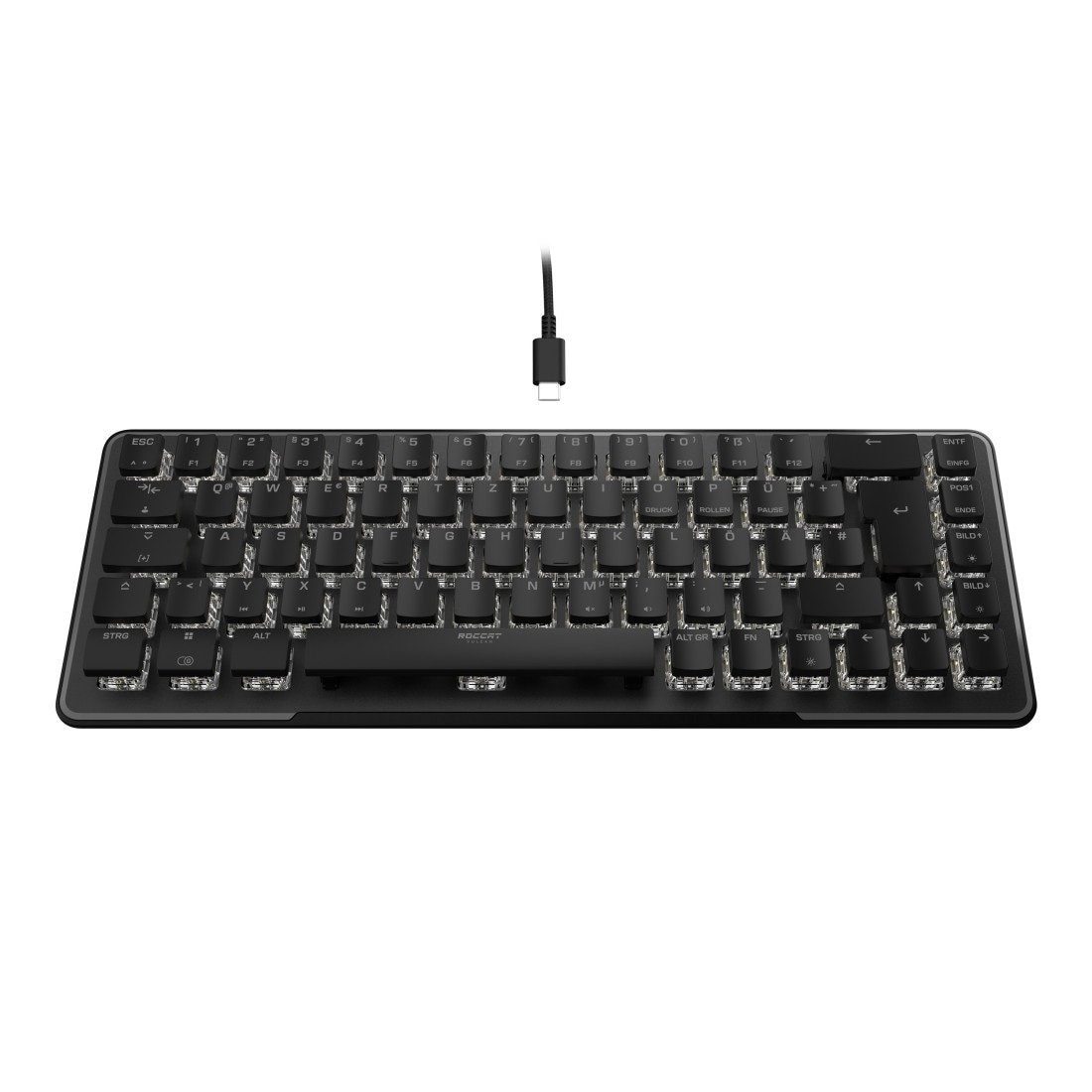 ROCCAT Gaming-Tastatur »Gaming-Tastatur "Vulcan II Mini", mechanische, lineare Tasten«, (ausklappbare Füsse)