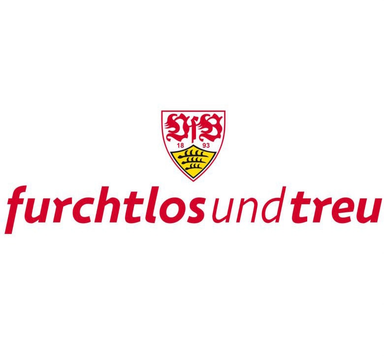 Wall-Art Wandtattoo »Fussball kaufen Stuttgart jetzt Logo« VfB
