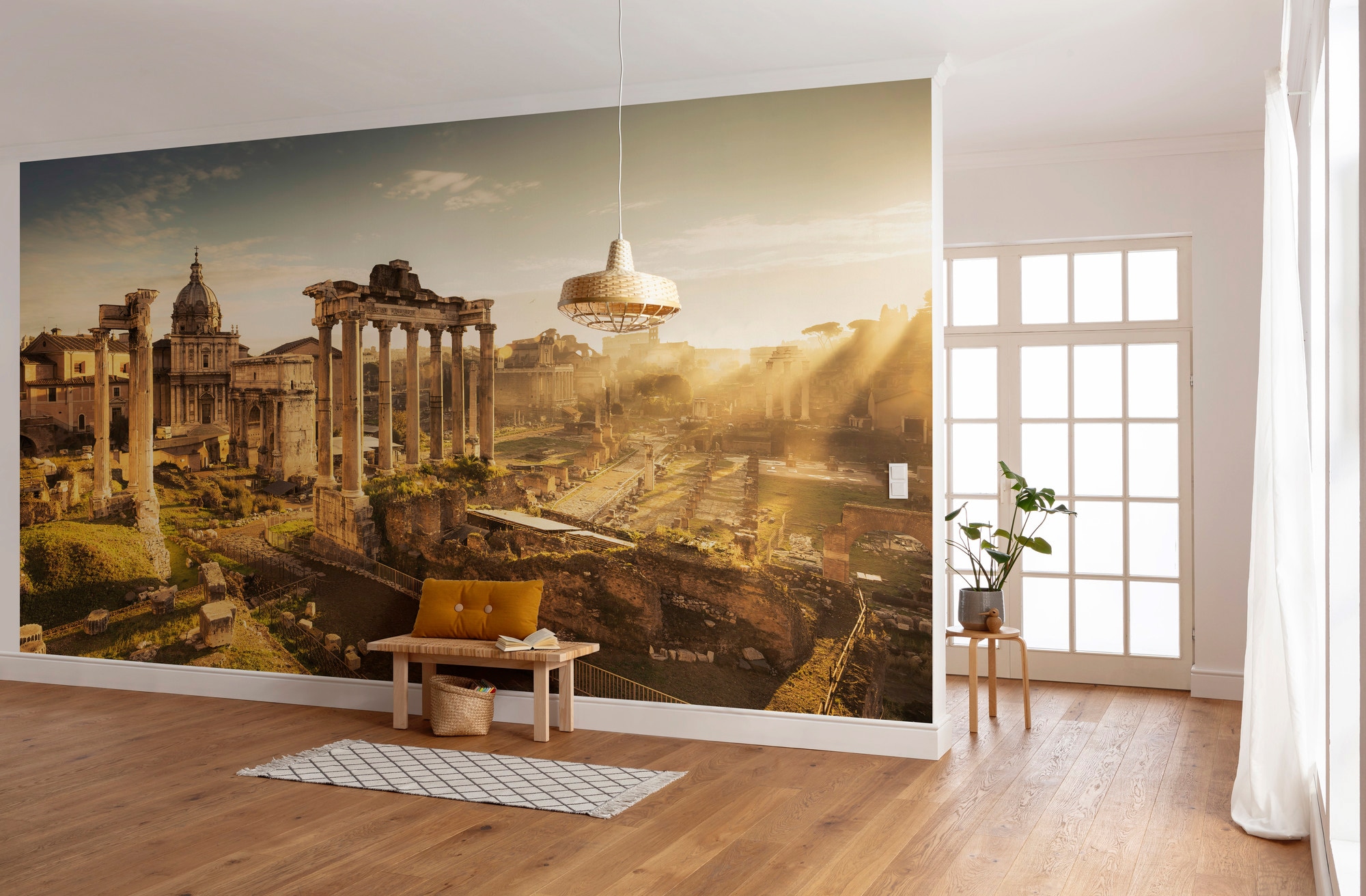 Komar Vliestapete »Digitaldruck Vlies -  Forum Romanum - Grösse 500 x 280 cm« bedruckt glatt Wohnzimmer, Schlafzimmer