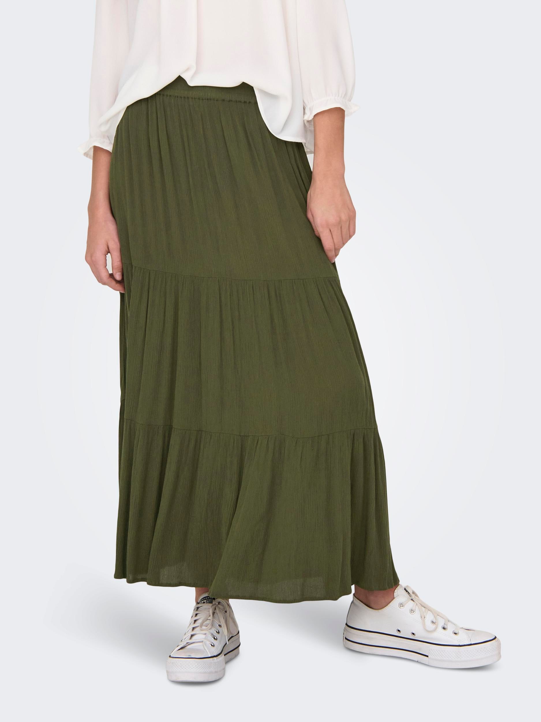 Image of ONLY Maxirock "ONLMIKKA LIFE LONG SKIRT WVN NOOS" Viskose