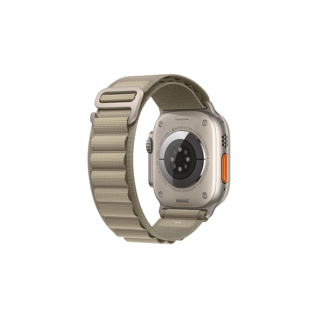 Apple Smartwatch »Ultra 2 GPS + Cellular, Titan, 49mm Alpinarmband«
