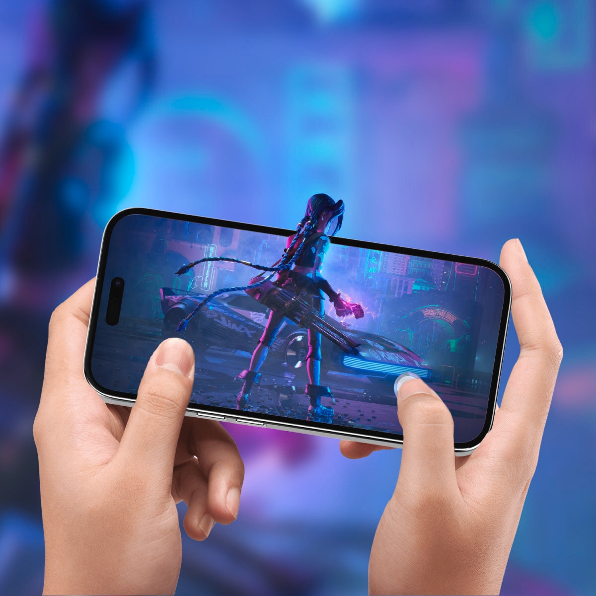 4smarts Displayschutzglas »Second Glass mit Montagerahmen«, für Apple iPhone 16 Plus, (1 St.), Displayschutzfolie, Schutzfolie, Bildschirmschutz, kratz- & stossfest