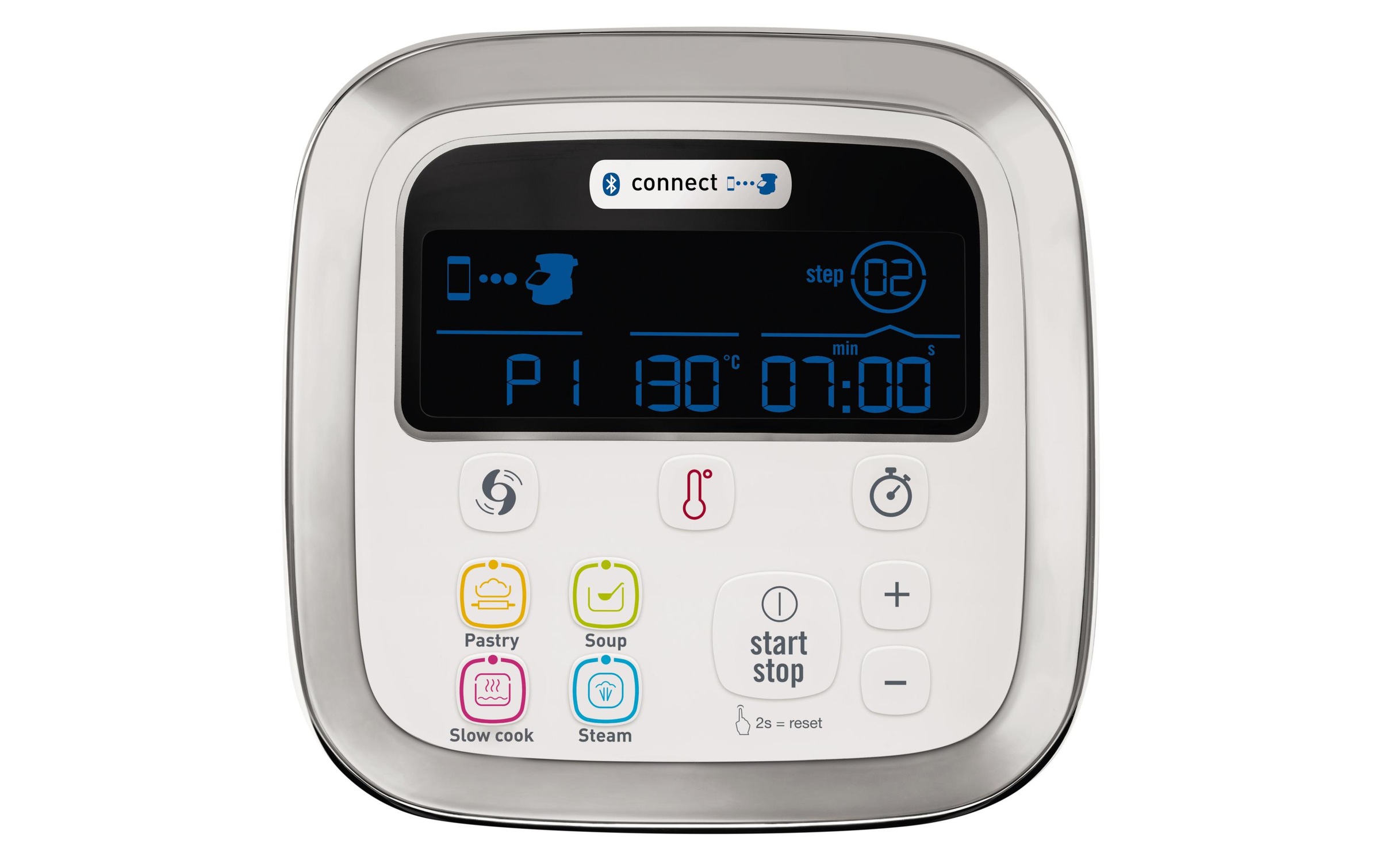 Moulinex Küchenmaschine »I-COMPANION Weiss Silberfarben«
