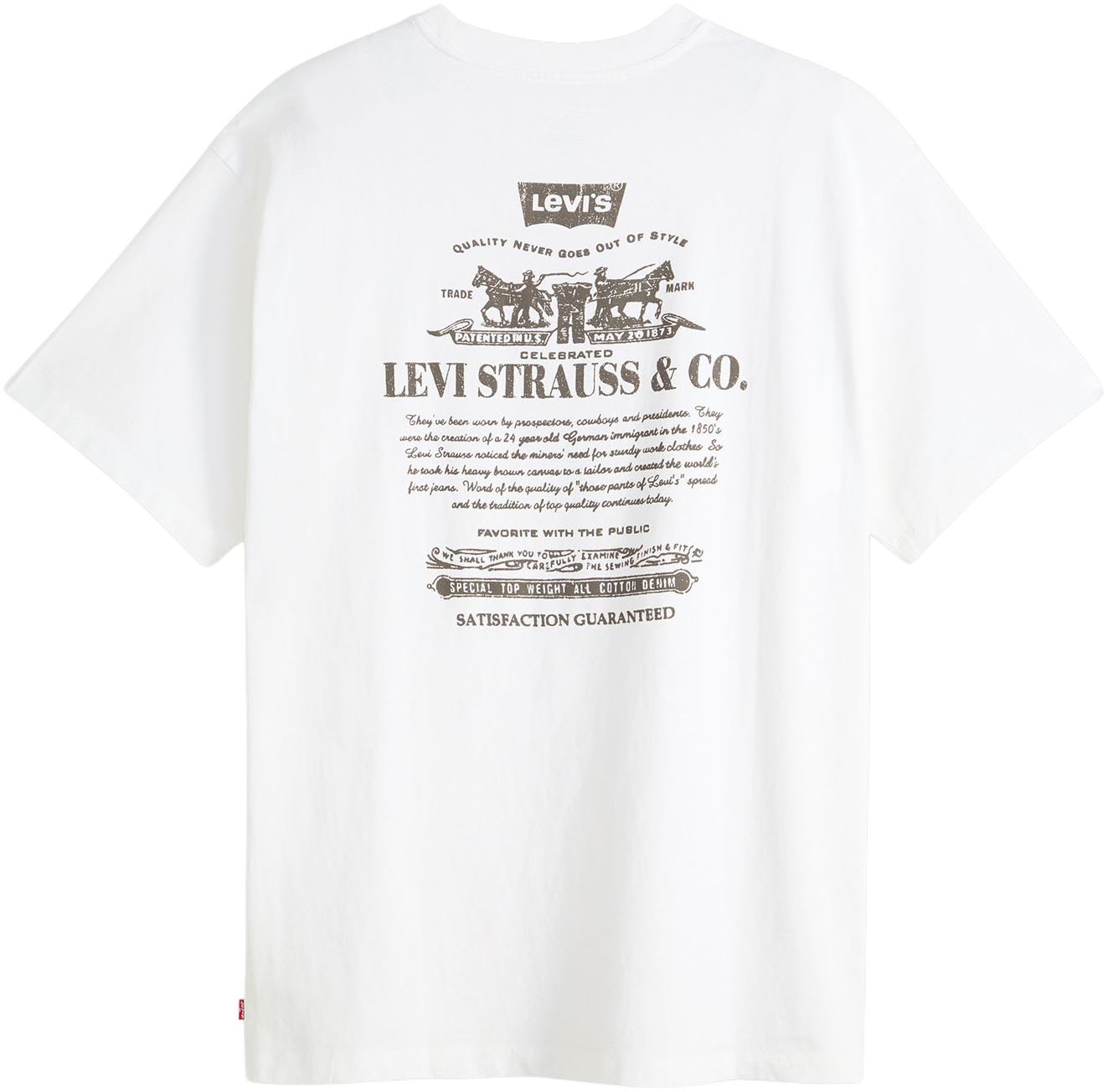 Levi's® T-Shirt »LV T-Shirt VINTAGE FI«, mit beidseitigem Druck