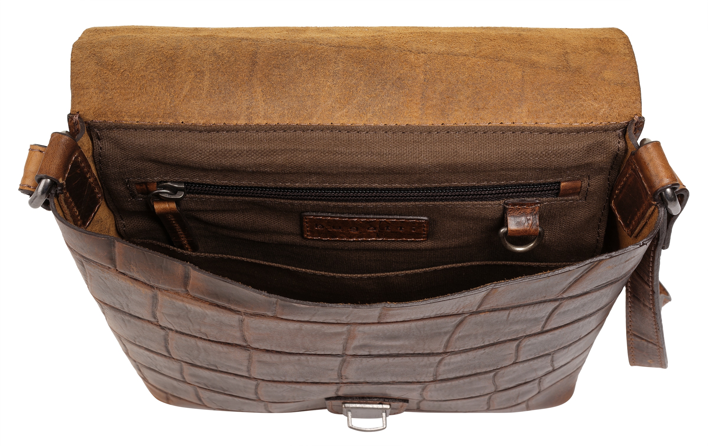 bugatti Umhängetasche »NEVIO« echt Leder