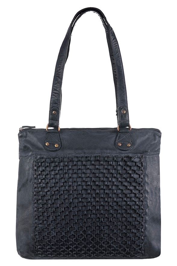 Image of GreenLand Nature Henkeltasche »FEMI & NINE«, mit schönen Flecht Details bei Ackermann Versand Schweiz