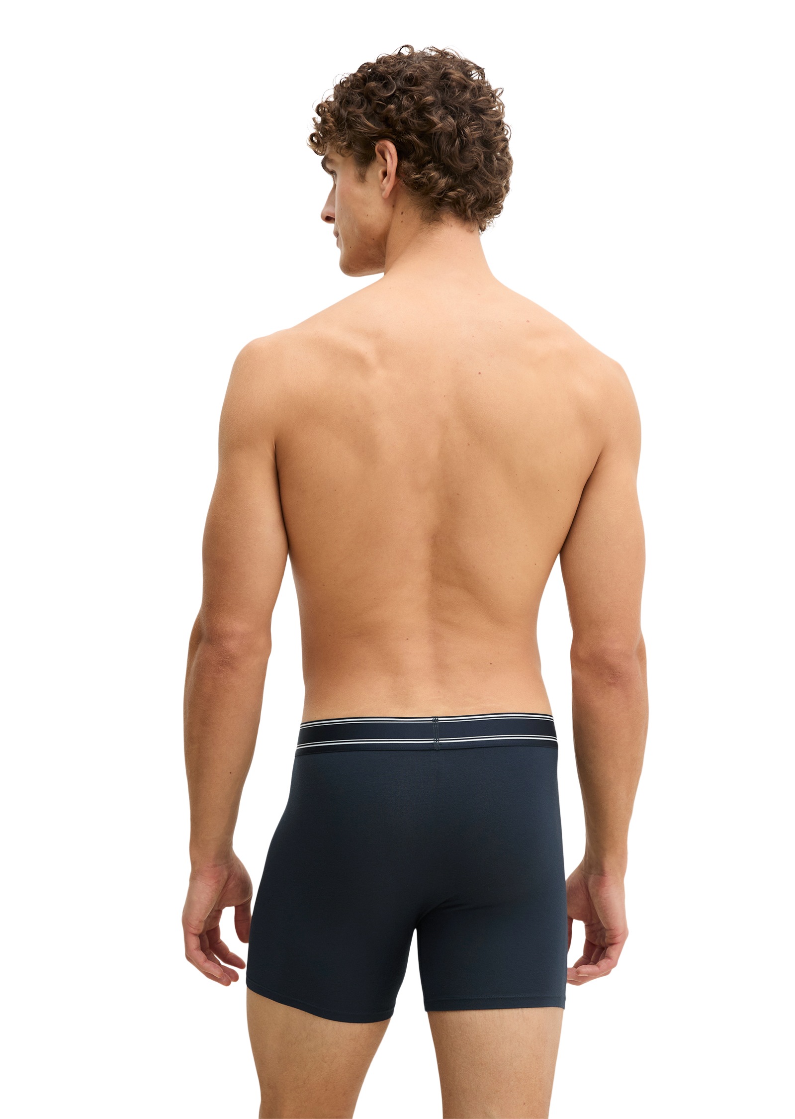Marc O'Polo Pantalon rétro »Modal« 3er Pack,  mit etwas längerem Bein, Logobund, ohne Eingriff