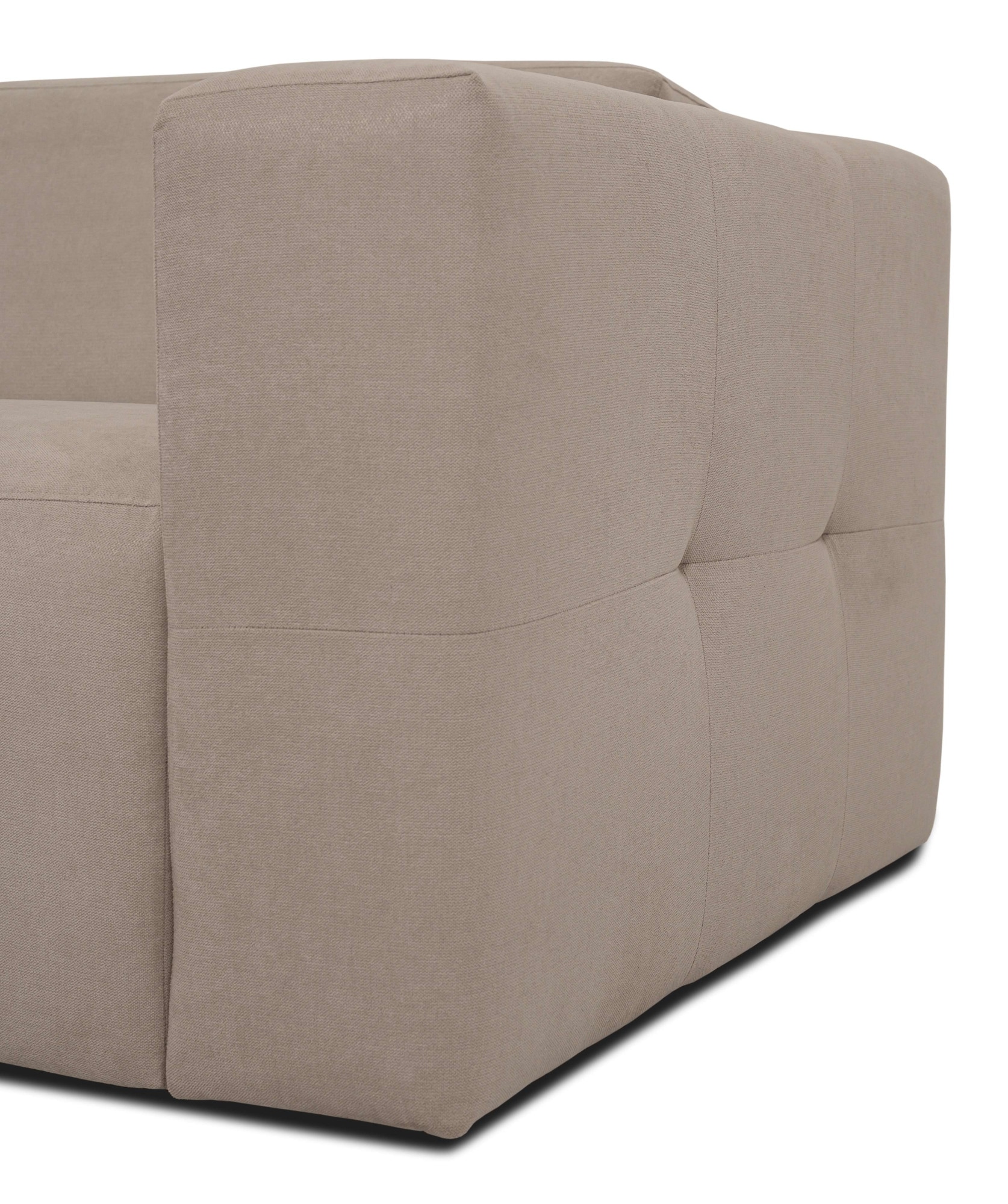 GOODproduct Ecksofa »Kelani« mit dekorativer Knopfsteppung an den Armlehnen