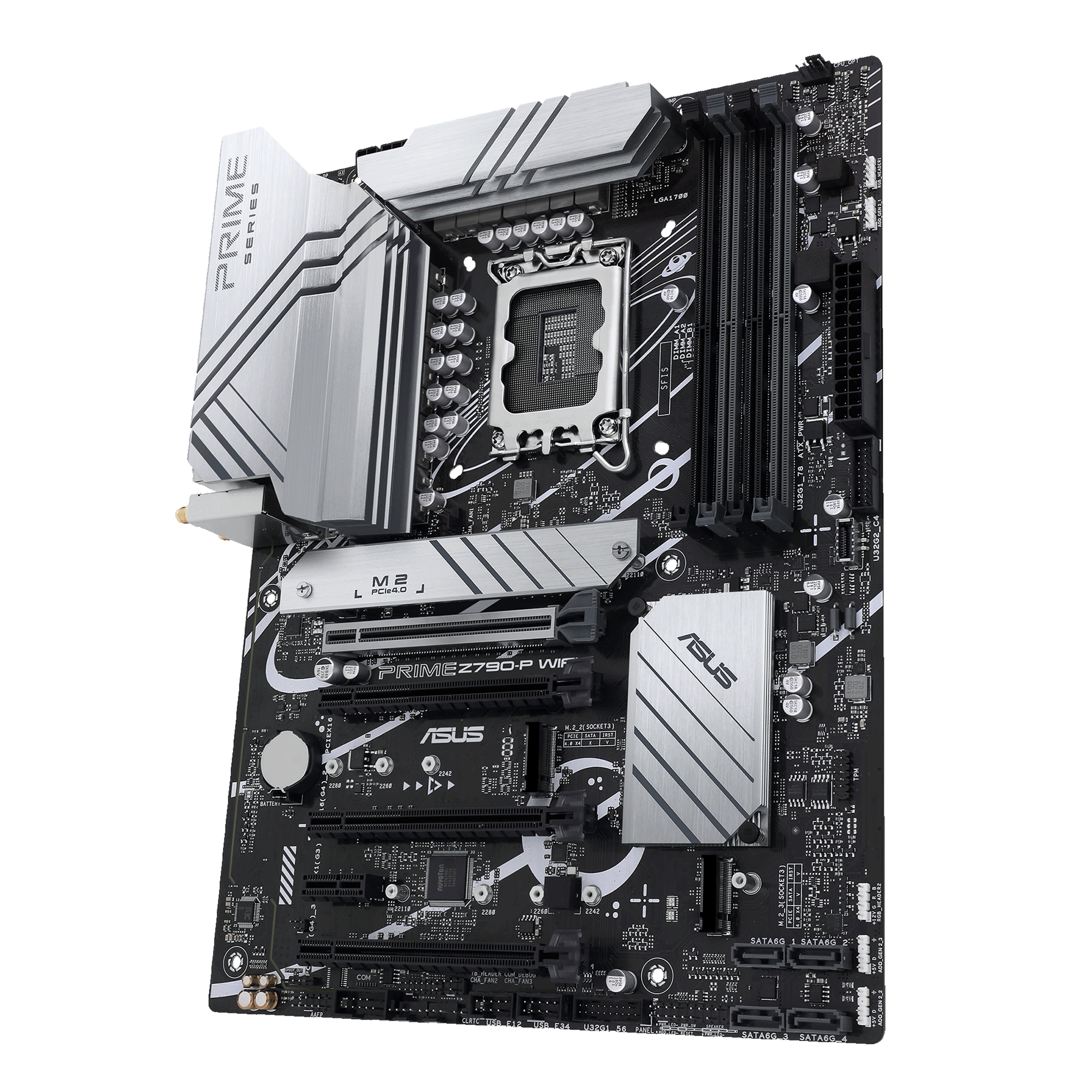 Asus Mainboard »PRIME Z790-P WIFI«, ATX, PCIe 5.0, DDR5 Speicher, 3x M.2, WiFI 6, HDMI, DisplayPort