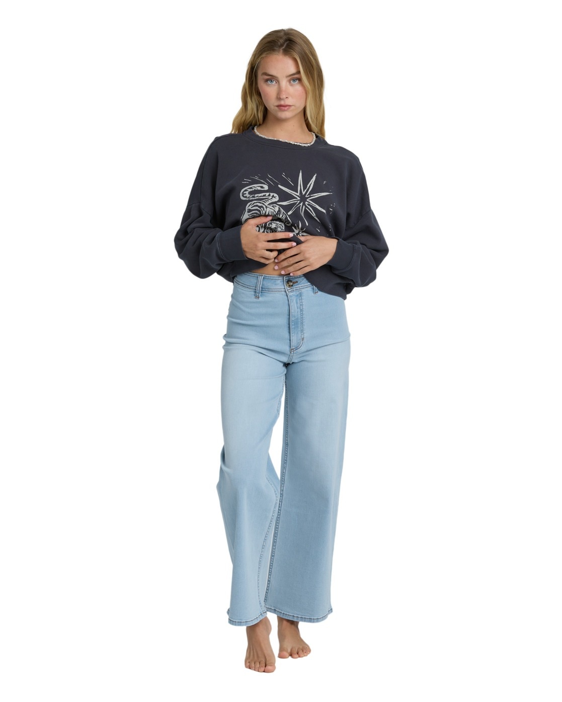 Image of Billabong Weite Jeans "Free Fall Indigo"