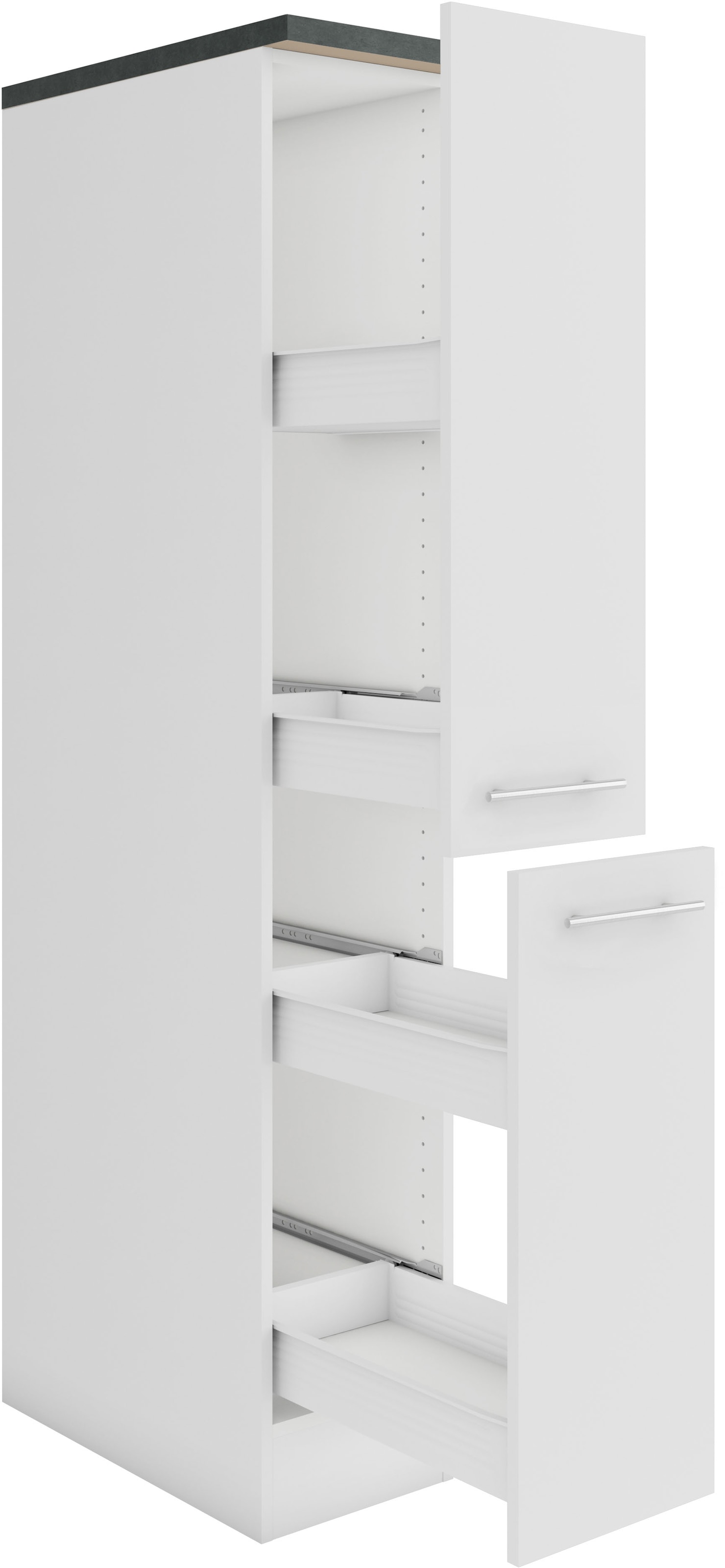 OPTIFIT Armoire à pharmacie »Bella« Breite 30 cm, Höhe 174,4 cm, 2 Auszüge