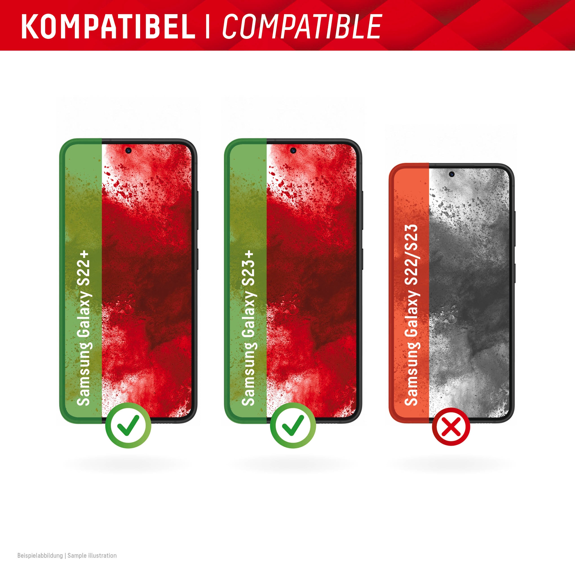 Displex Verre de protection d'écran »Real Glass Full Cover« Displayschutzfolie, Schutzfolie, Bildschirmschutz, kratz- & stossfest