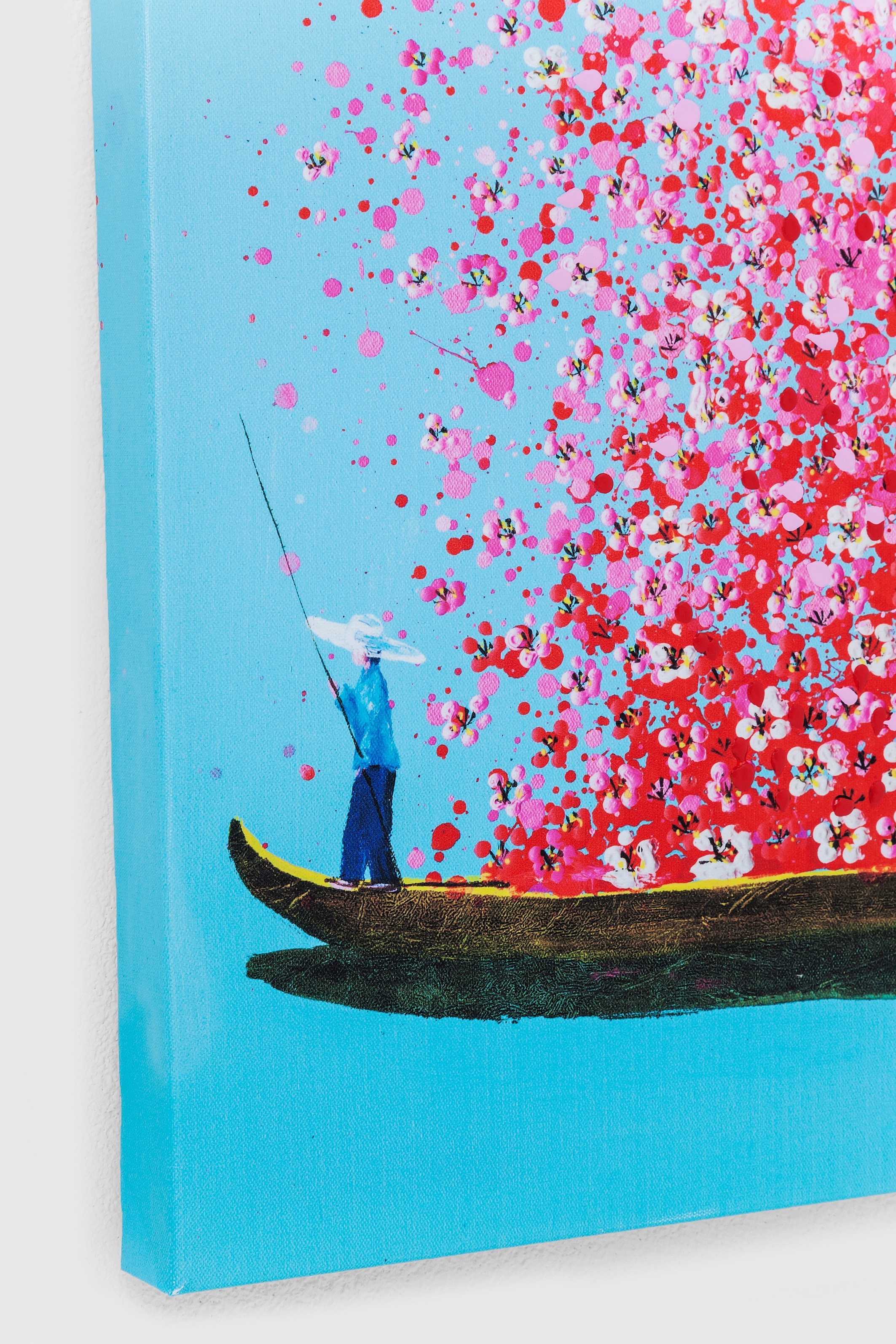 Kare Design Leinwandbild »Bild Touched Flower Boat«