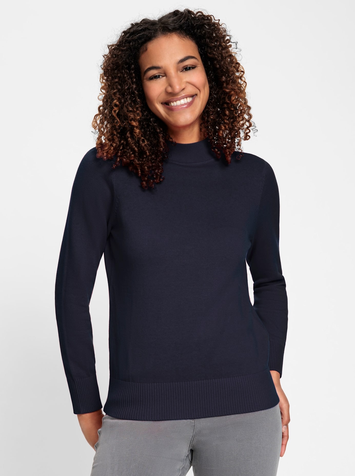 Casual Looks Stehkragenpullover "Pullover"