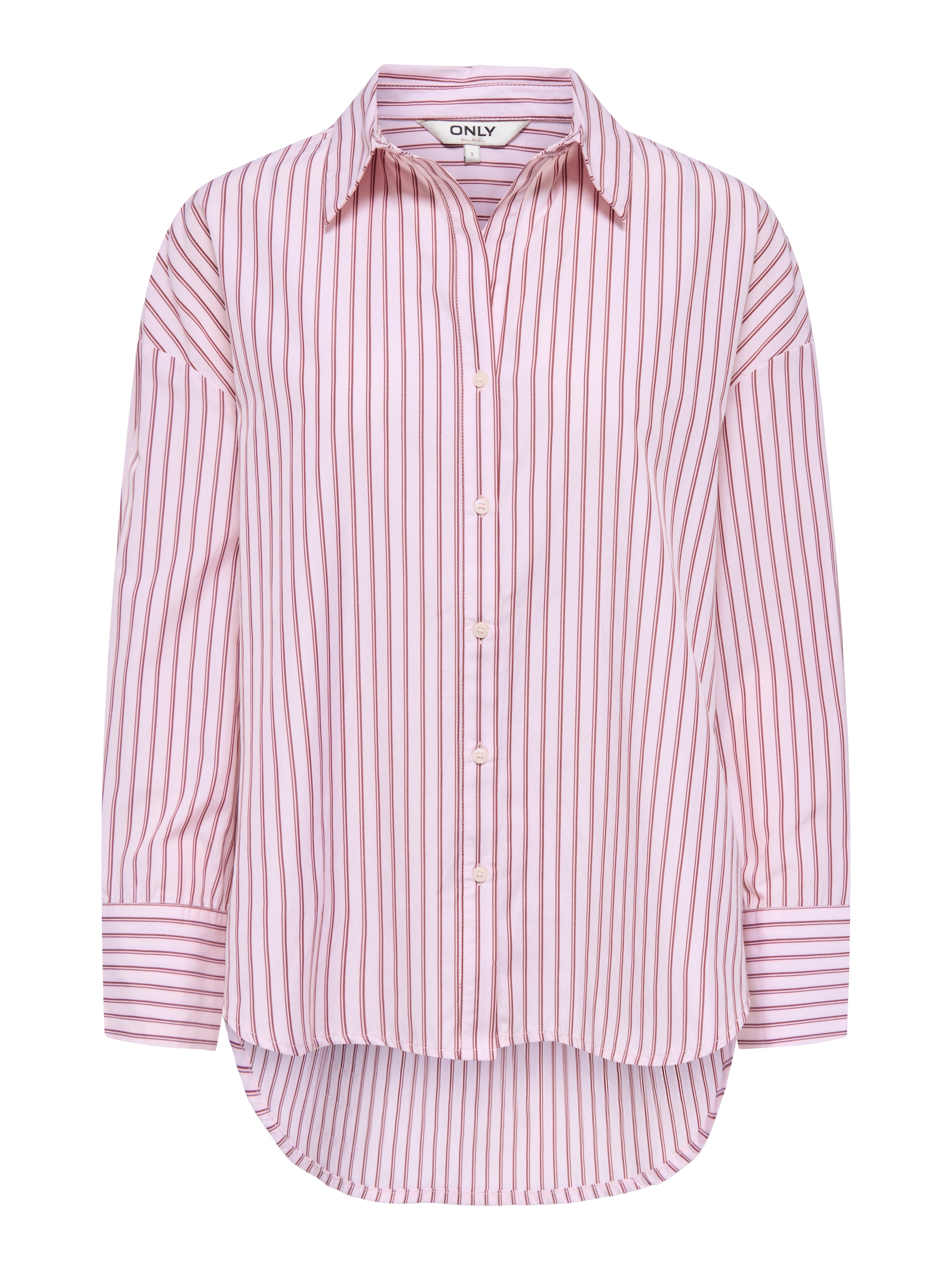 Image of ONLY Hemdbluse "ONLOREGON ALVA LS REG SHIRT NOOS WVN" Materialmix, regular fit