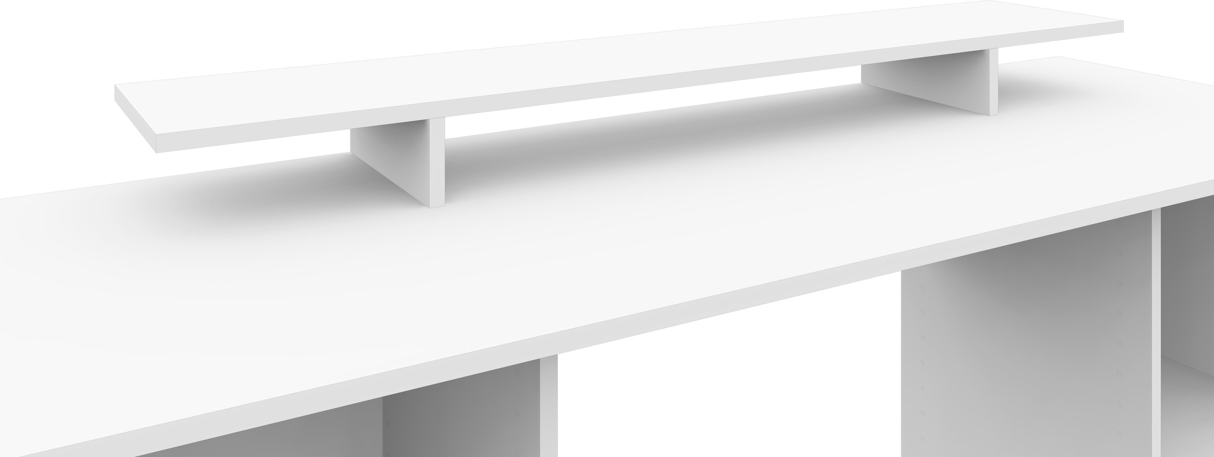 Germany modernen Möbel borchardt Bildschirmerhöhung im in Schreibtischaufsatz »Kai«, auf Monitorständer, Made Design, ♕ versandkostenfrei