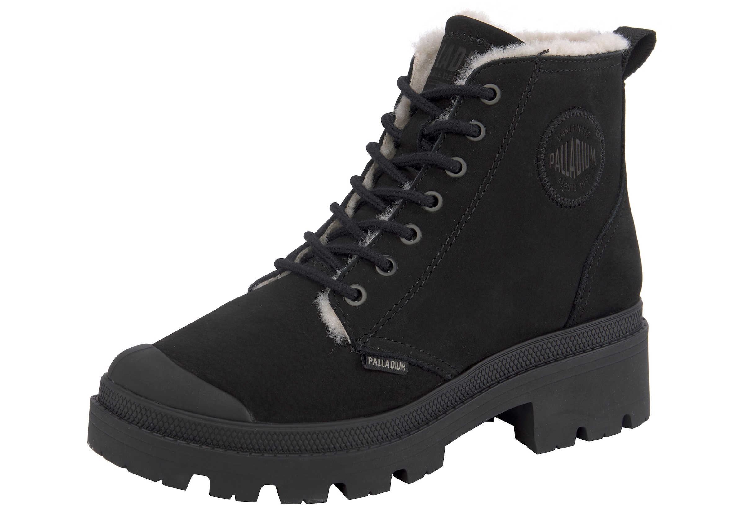 Palladium Schnürboots »PALLABASE NBK ZIP WL«, gefüttert