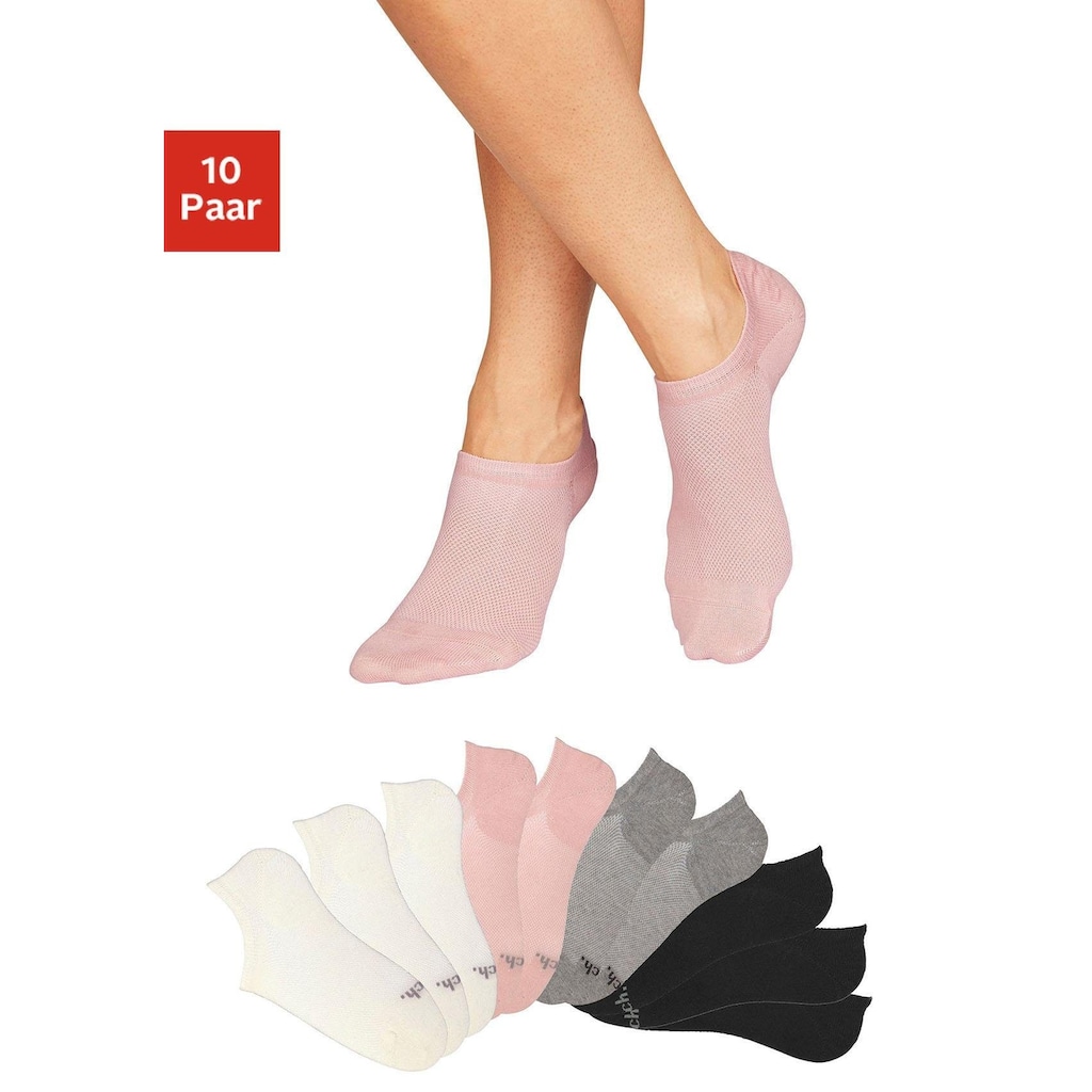 Bench. Sneakersocken, (Set, 10 Paar)