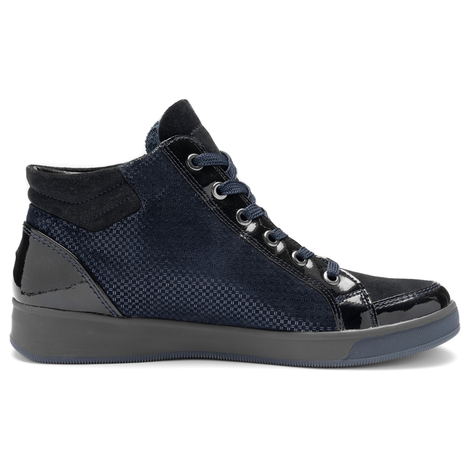 Ara Bottines de sneakers »ROM«  baskets montantes, bottines à lacets avec garnitures contrastantes
