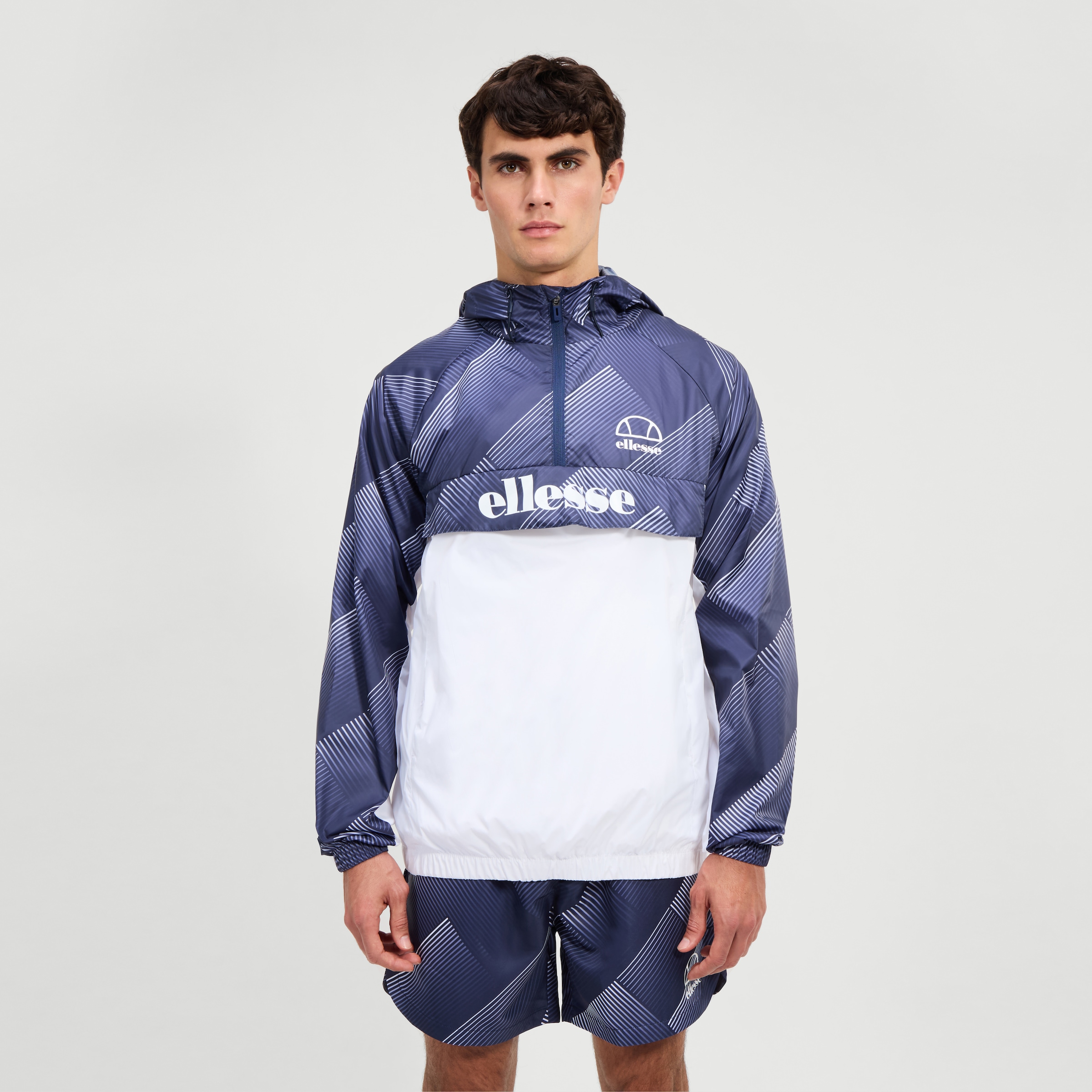 Image of Ellesse Windbreaker "FIORISA WINDRUNNER" aus Nylon, leichtes Material