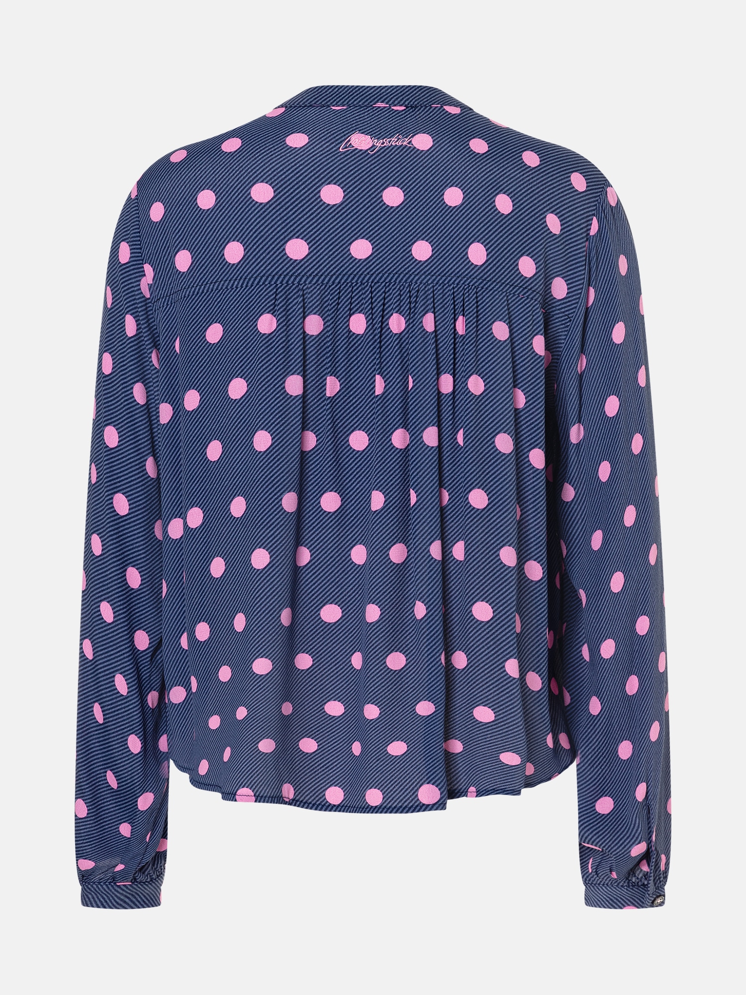 Lieblingsstück Langarmbluse »EdiliaL« mit Knopfleiste, gepunktet