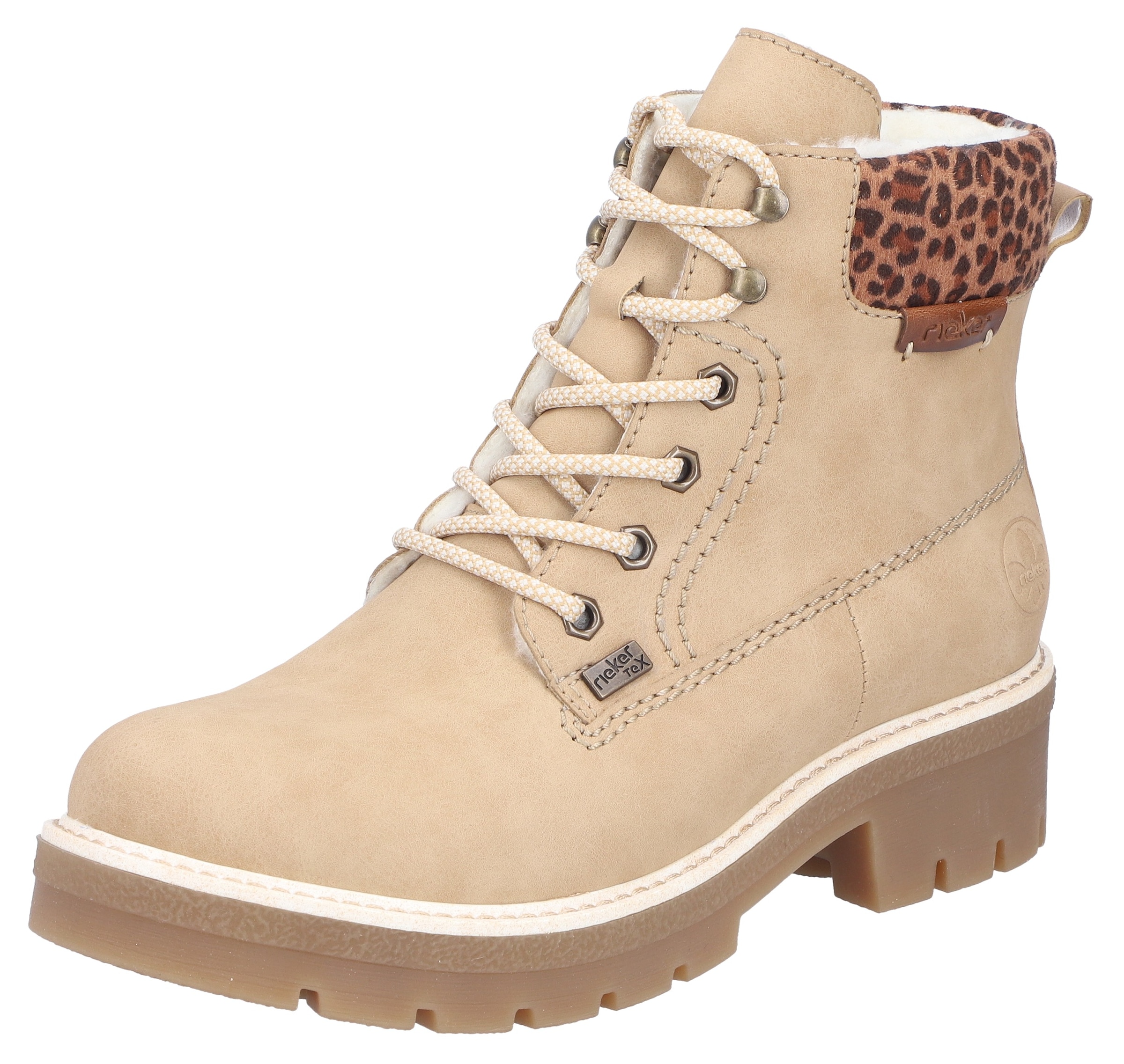 Image of Rieker Winterstiefelette Winterboots, Schnürboots mit wasserabweisender riekerTEX-Membran