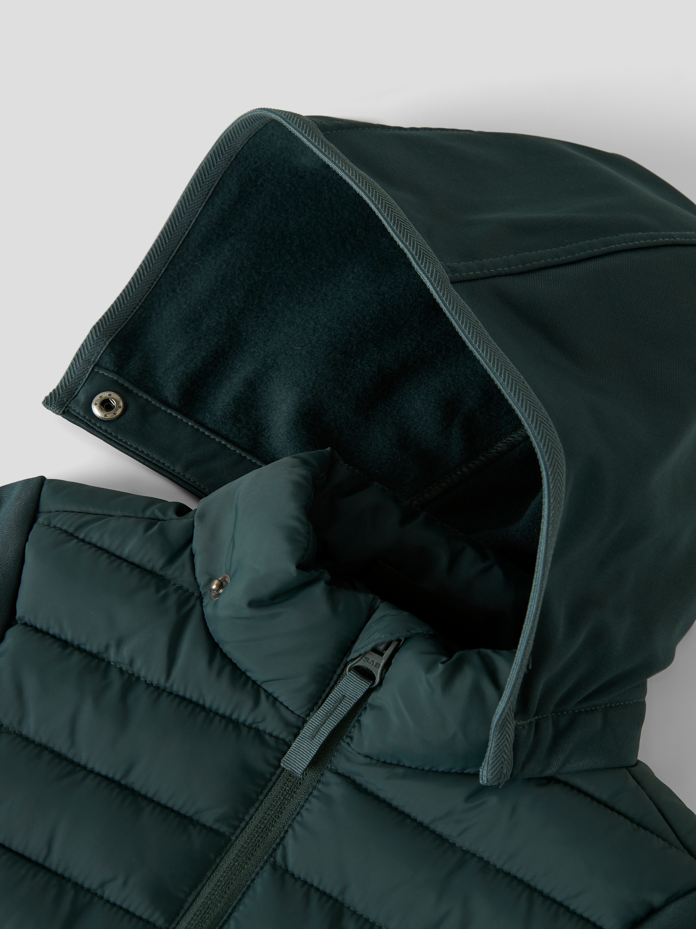 Name It Veste matelassée »NMNMIO HYBRID JACKET TB« mit Kapuze