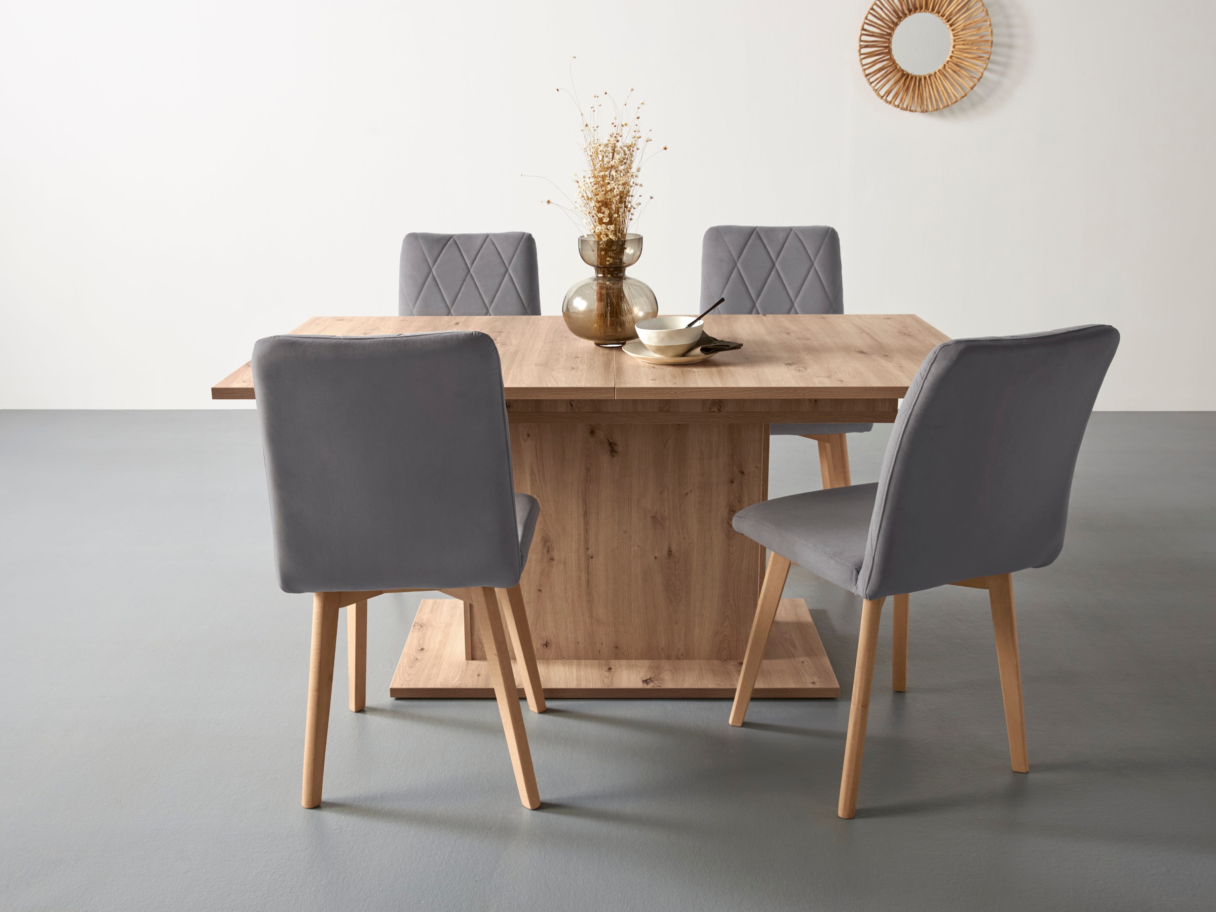 Home affaire Esstisch »Sabrina«, Breite 160 cm, Auszugsfunktion