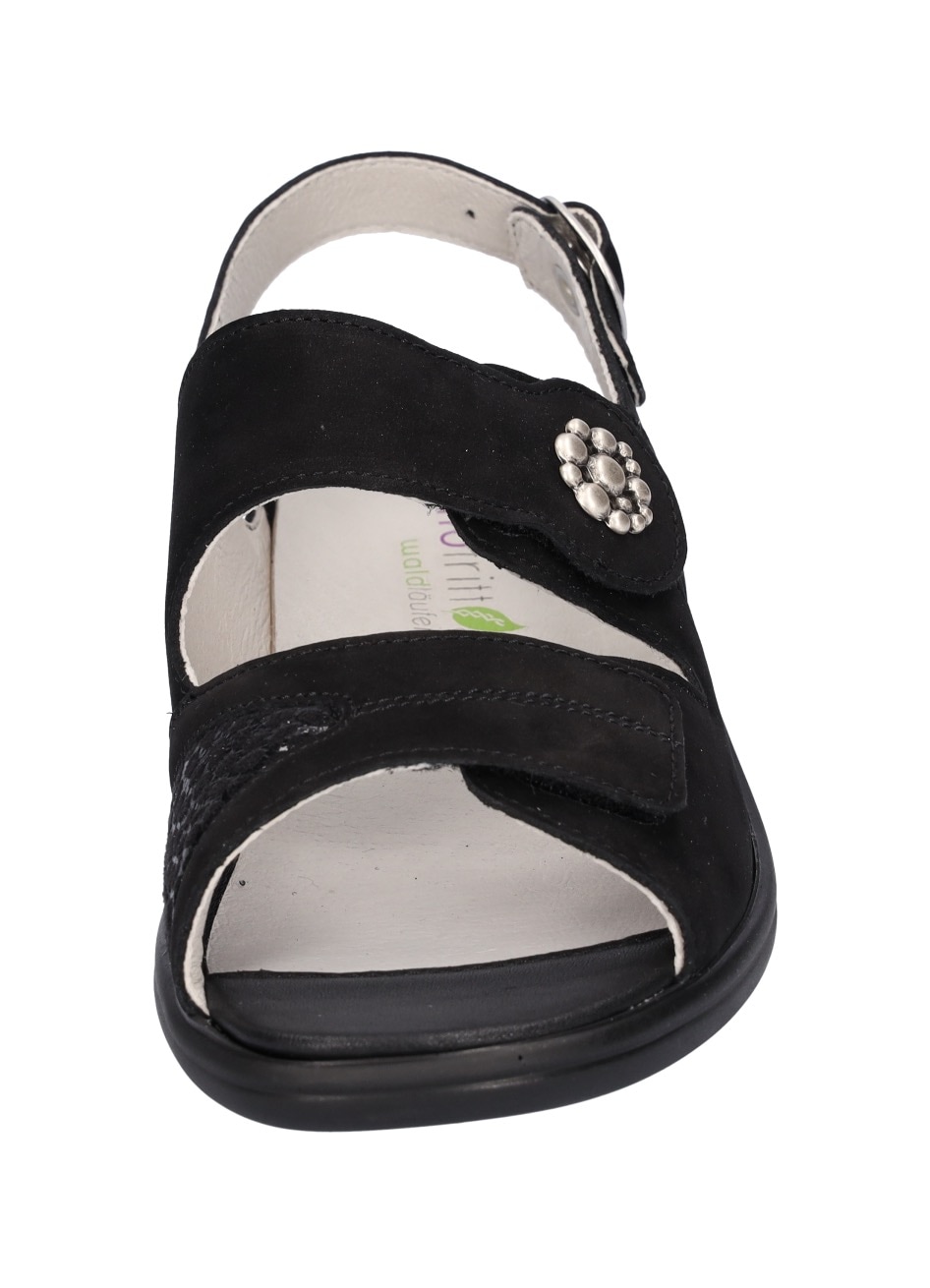Waldläufer Riemchensandale »Kara-Soft«  , Sommerschuh, Sandalette, Keilabsatz, mit Klettverschlüsse, K-Weite