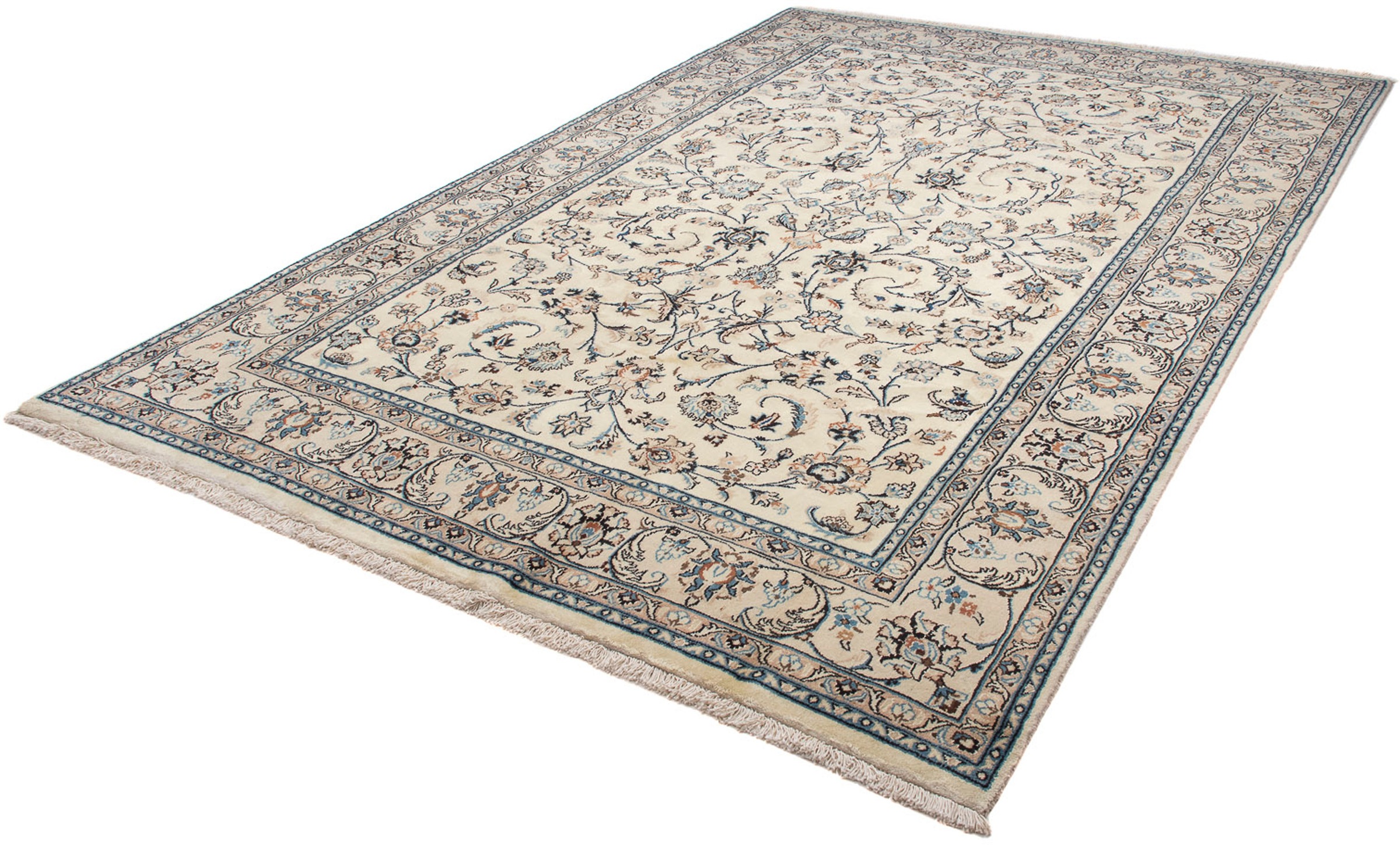Image of morgenland Orientteppich »Perser - Classic - 287 x 194 cm - beige«, rechteckig, 10 mm Höhe, Wohnzimmer, Handgeknüpft, Einzelstück mit Zertifikat bei Ackermann Versand Schweiz