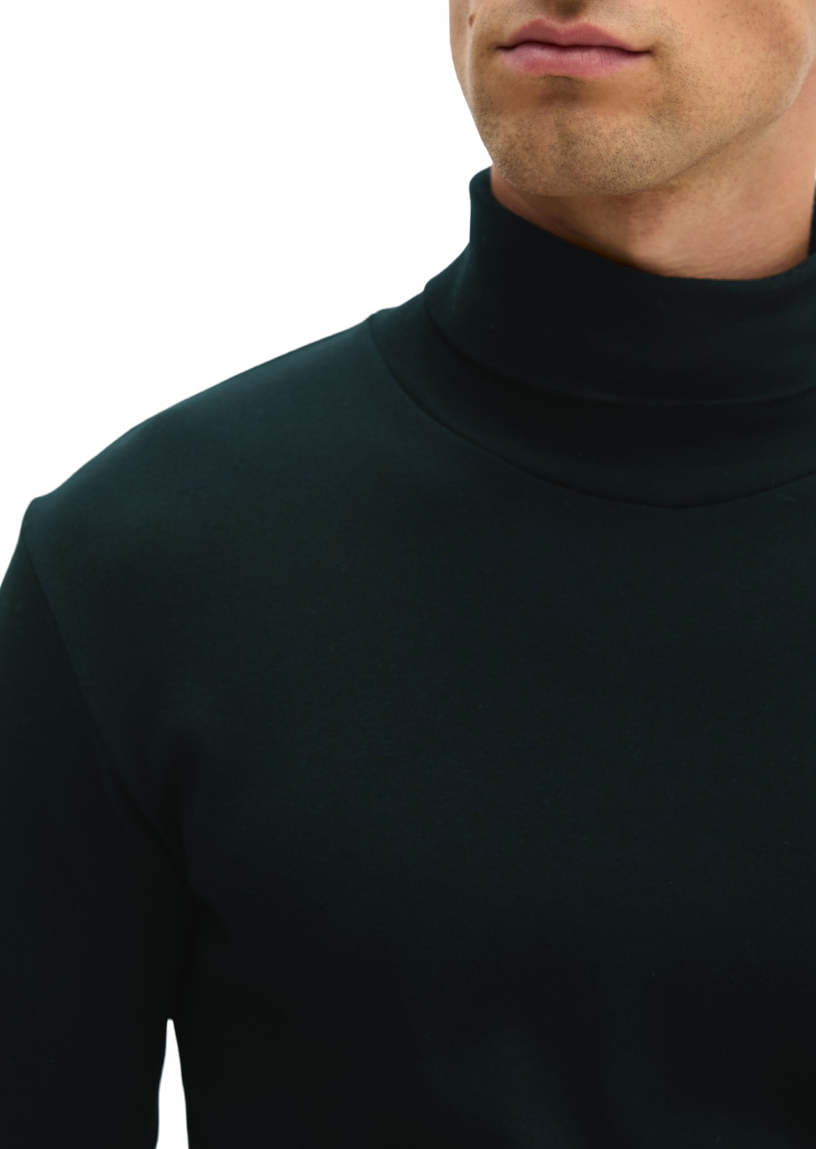 Marc O'Polo Rollkragenshirt aus reiner Bio-Baumwolle