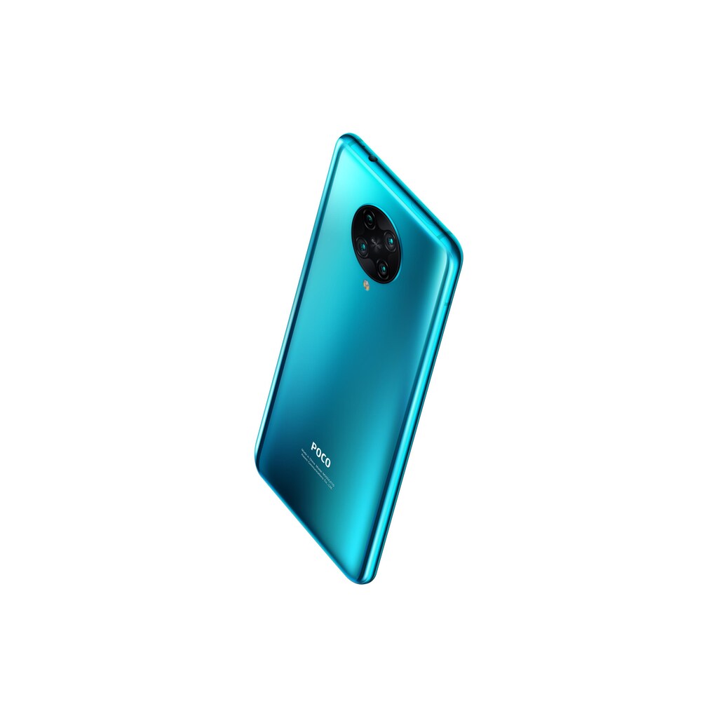 Xiaomi Smartphone »Pocophone F2 Pro 256GB Blau«, Neon Blue, 16,94 cm/6,67 Zoll, 256 GB Speicherplatz, 64 MP Kamera, Fingerabdruckscanner