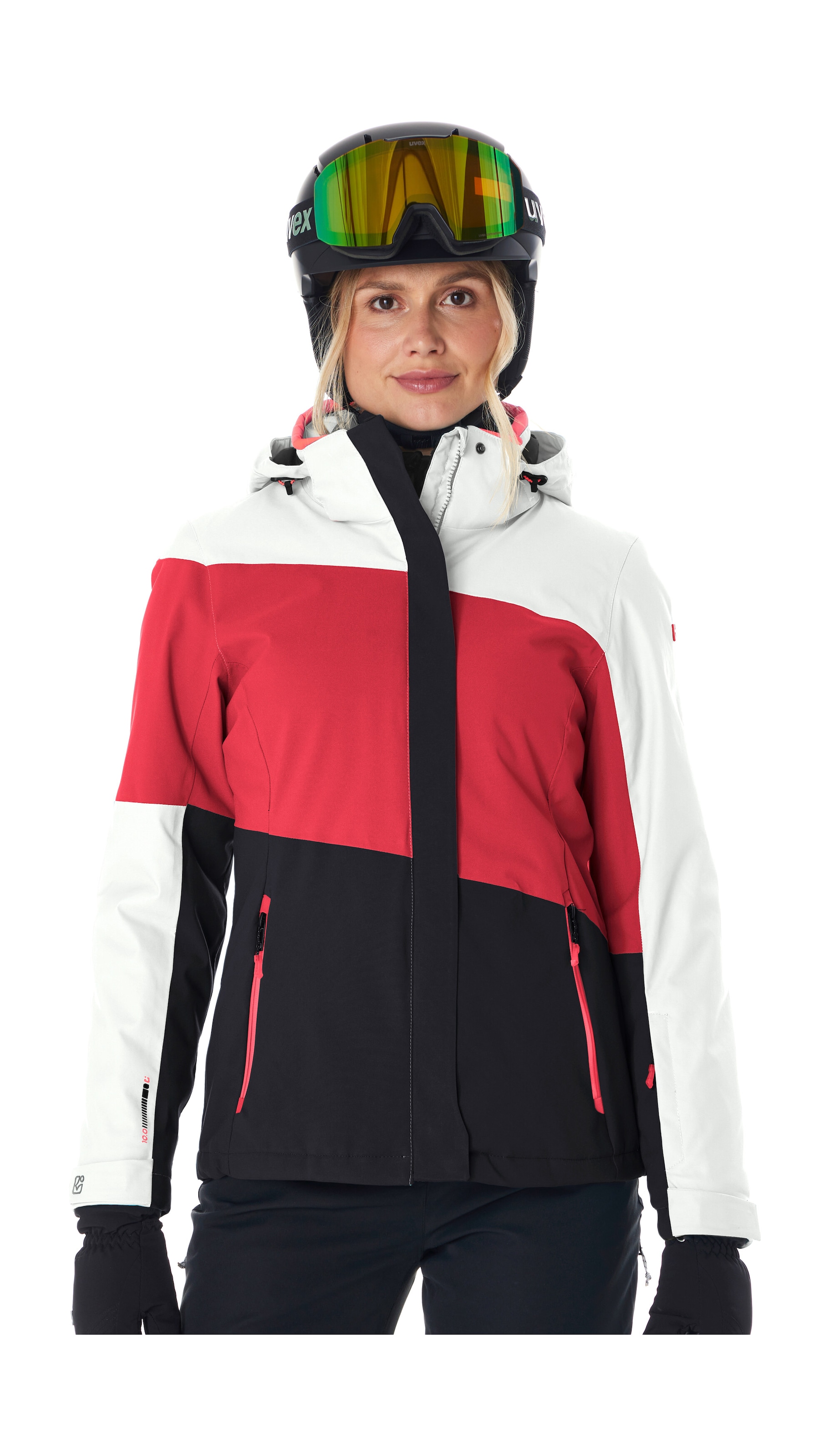 Killtec Skijacke »KSW 67 WMN SKI JCKT« Damen Skijacke: wasserdicht, atmungsaktiv, abnehmbare Kapuze
