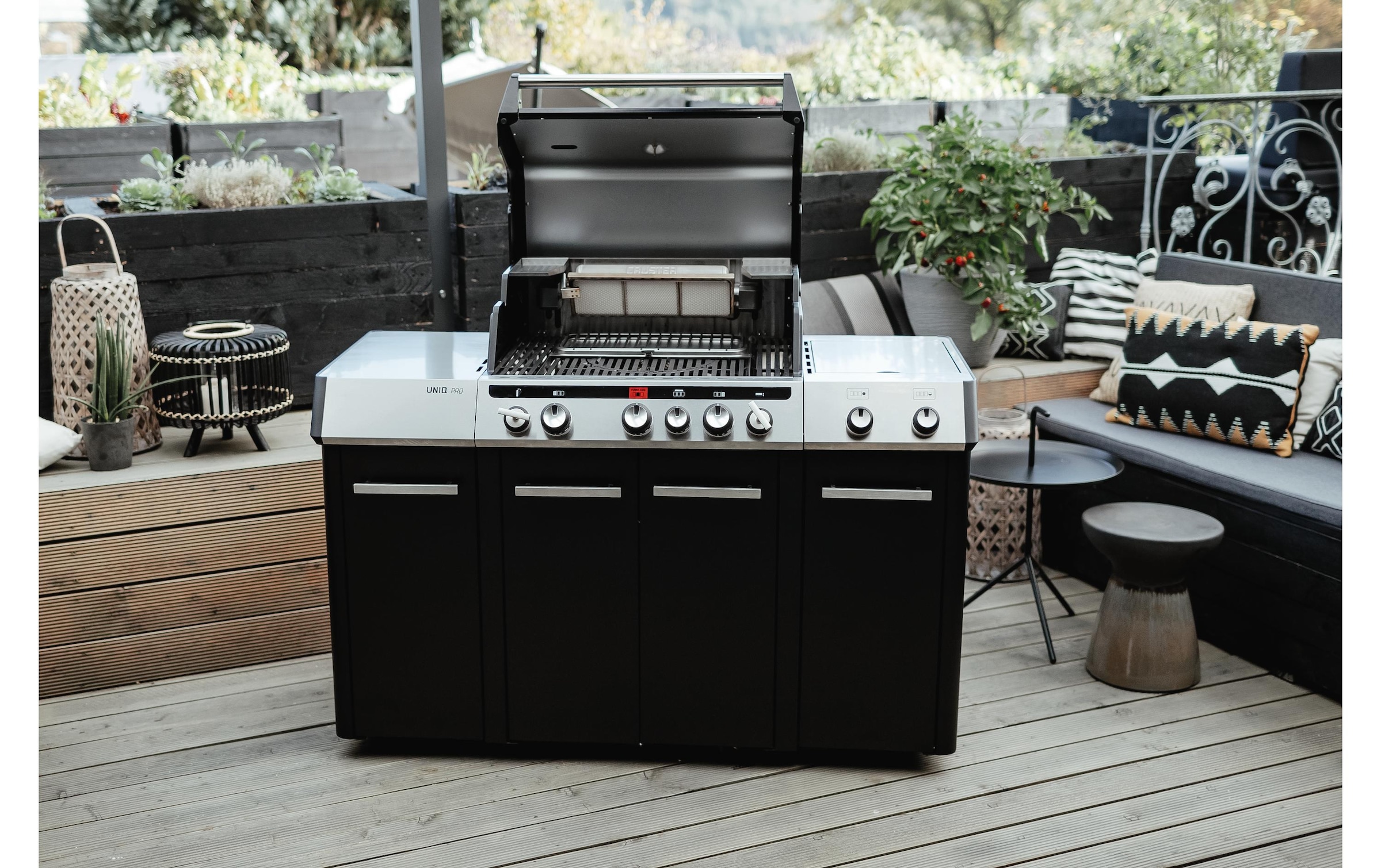 Enders® Barbecue à gaz »Uniq Pro 3 IK Kitchen Cruster«