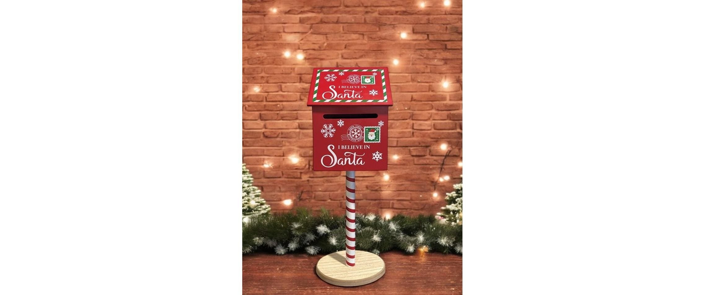 Dameco Figurine de Noël »Deko Briefkasten Santa«
