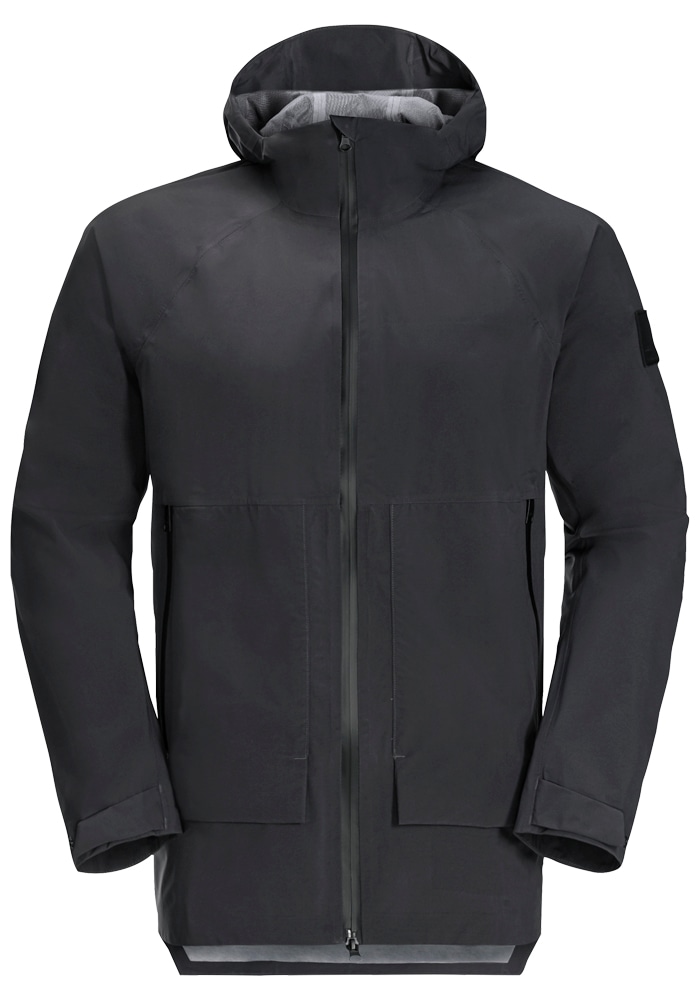 Image of Jack Wolfskin Funktionsparka "GOLDGEWANN PARKA M" mit Kapuze atmungsaktiv, wind- und wasserdicht, mit Hüfttaschen