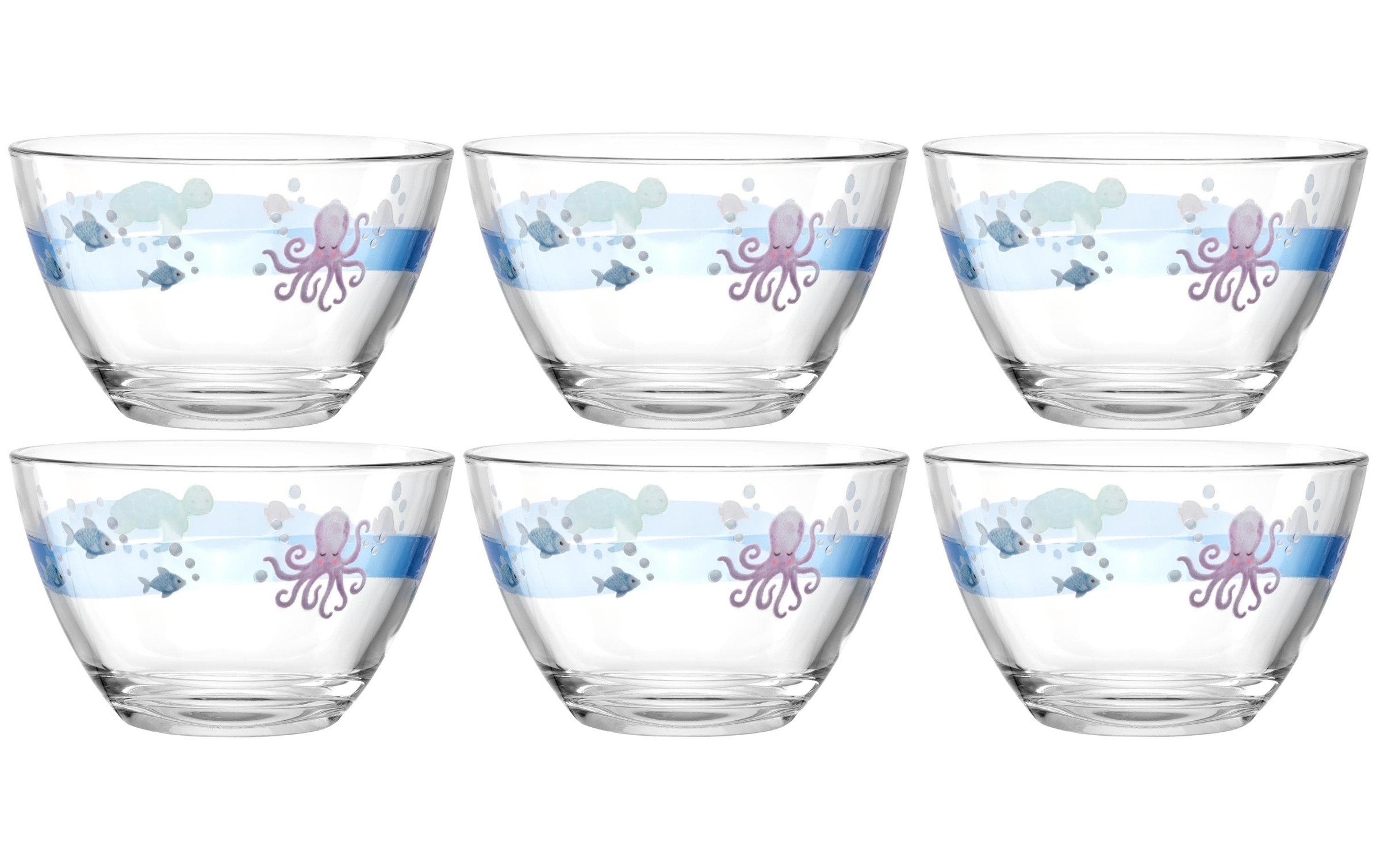 Image of LEONARDO Dessertschale "Avventura 400 ml, 6 Stück, Meer" 6 Stk. aus Glas