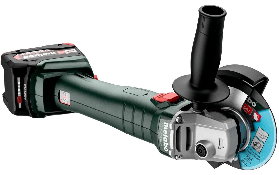 metabo Akku-Winkelschleifer »W 18 L 9-125, Solo, Ø 125 mm«