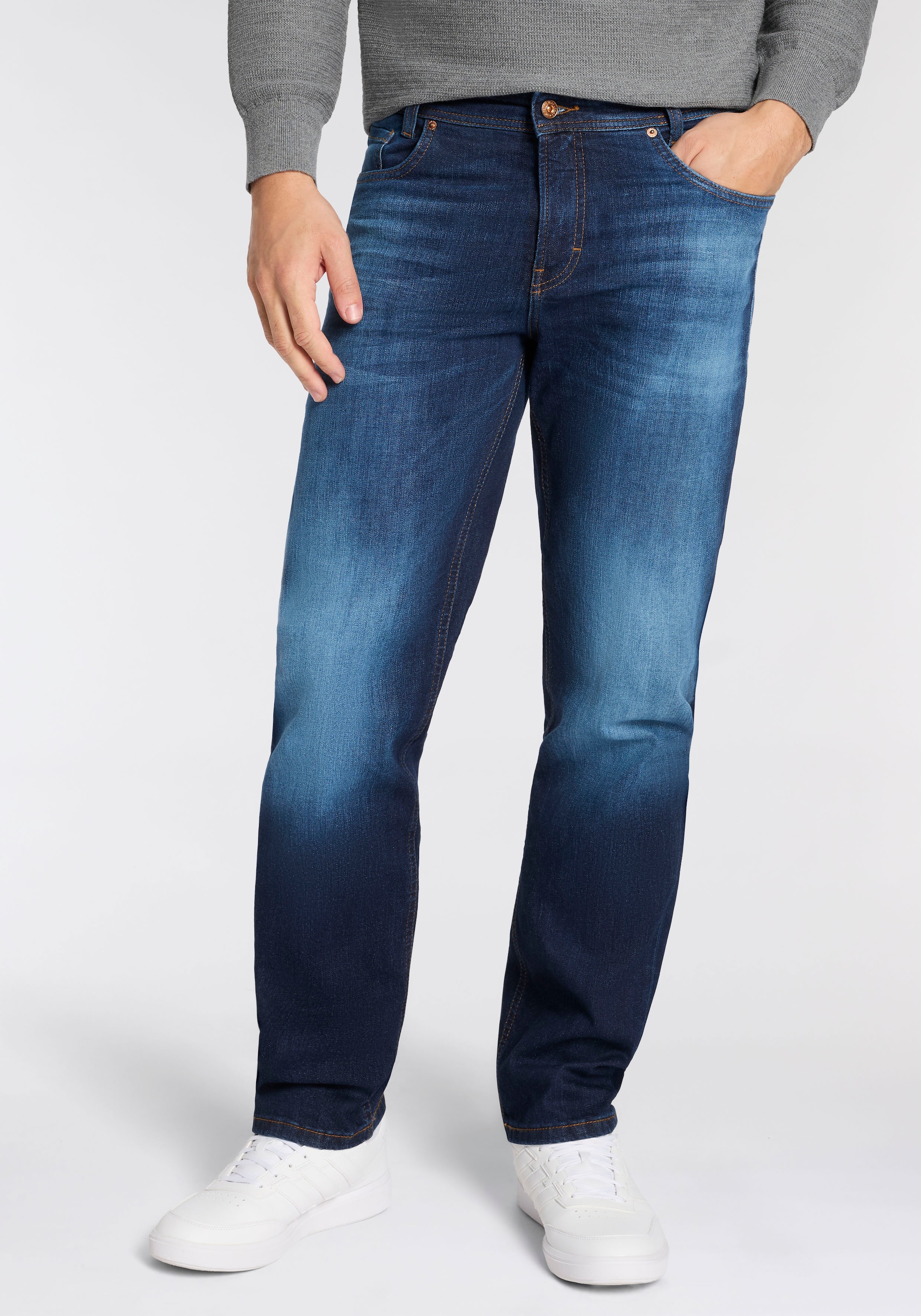 Image of MAC Regular-fit-Jeans "Rick" im Five-Pocket Style