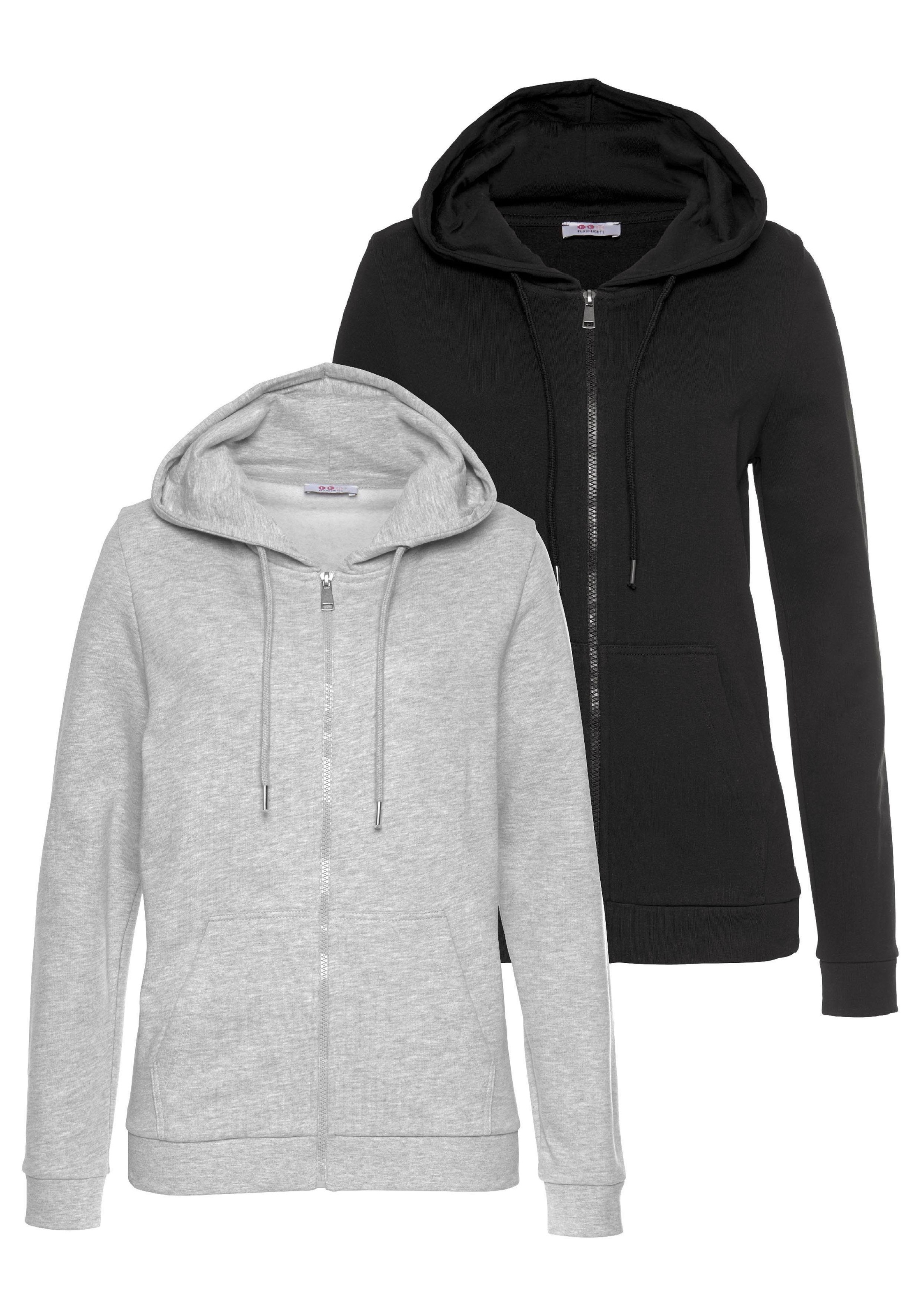Image of Flashlights Kapuzensweatjacke, (Packung, 2 tlg.), mit Kängurutasche bei Ackermann Versand Schweiz