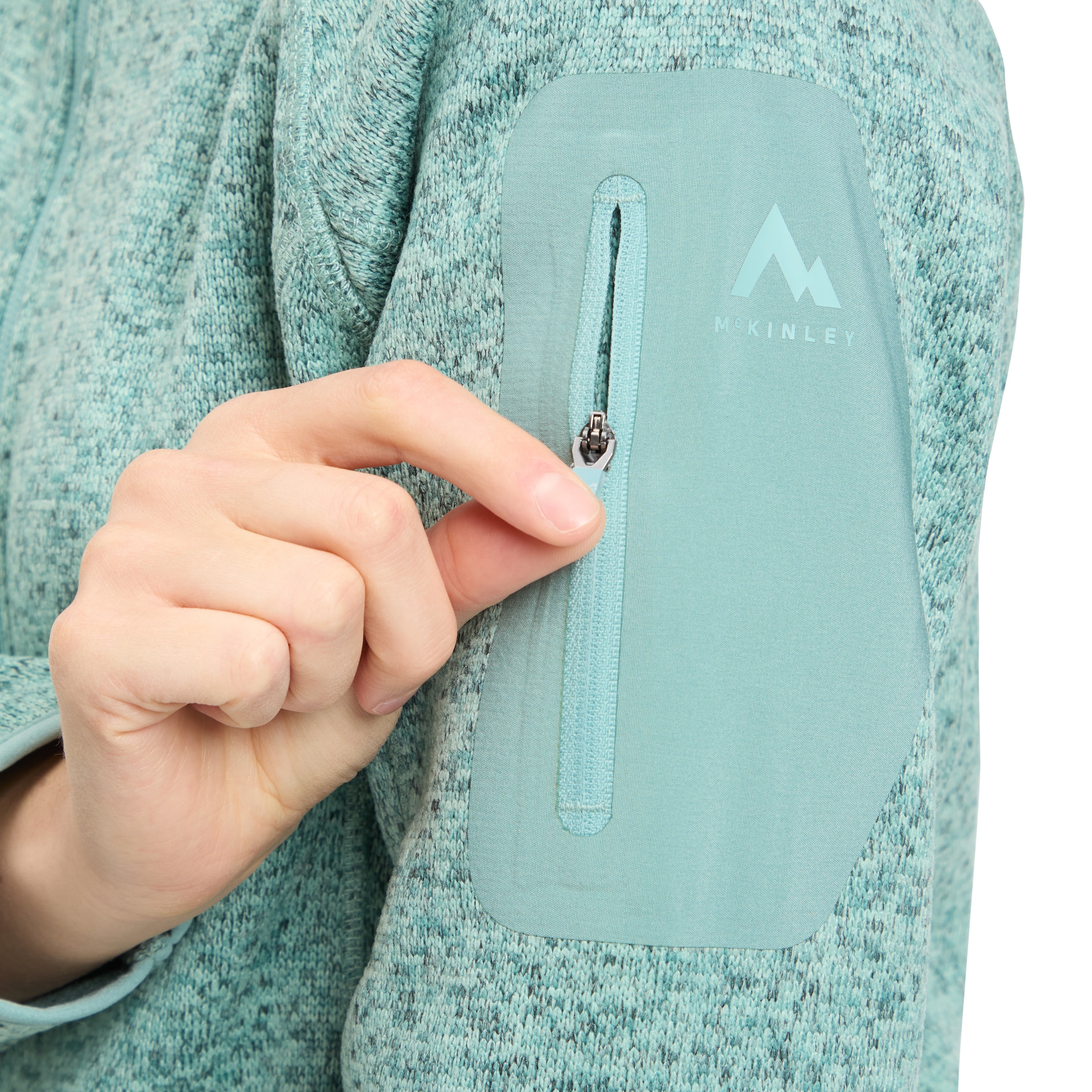 McKINLEY Fleecejacke »DA.-UNTERJACKE SKEENA WMS« für kühle Temperaturen, mit durchgehendem Reissverschluss