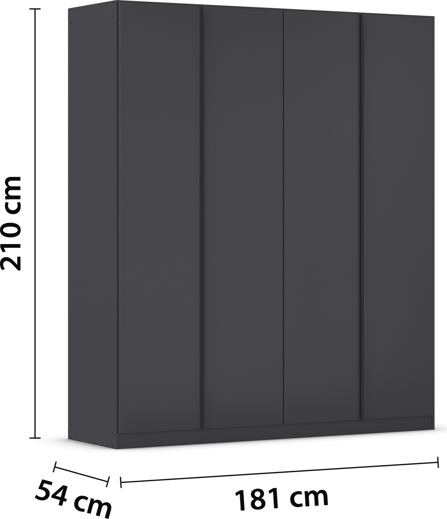 rauch Kleiderschrank »Monostar« mit umfangreicher Innenausstattung