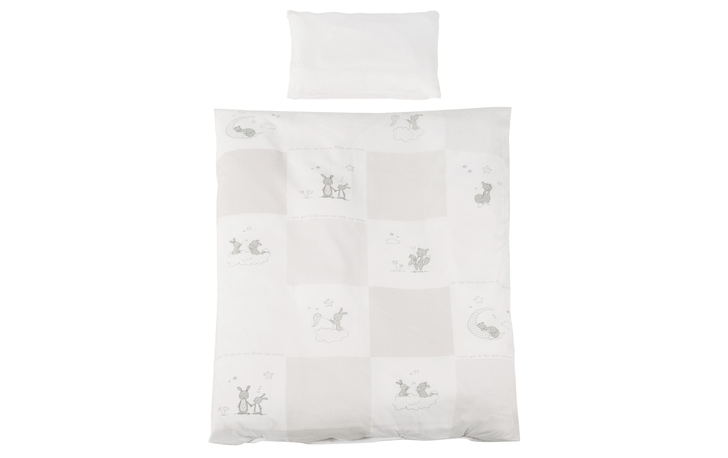 roba® Babybett »Komplett-Set Fox&Bunny 70x140 cm«