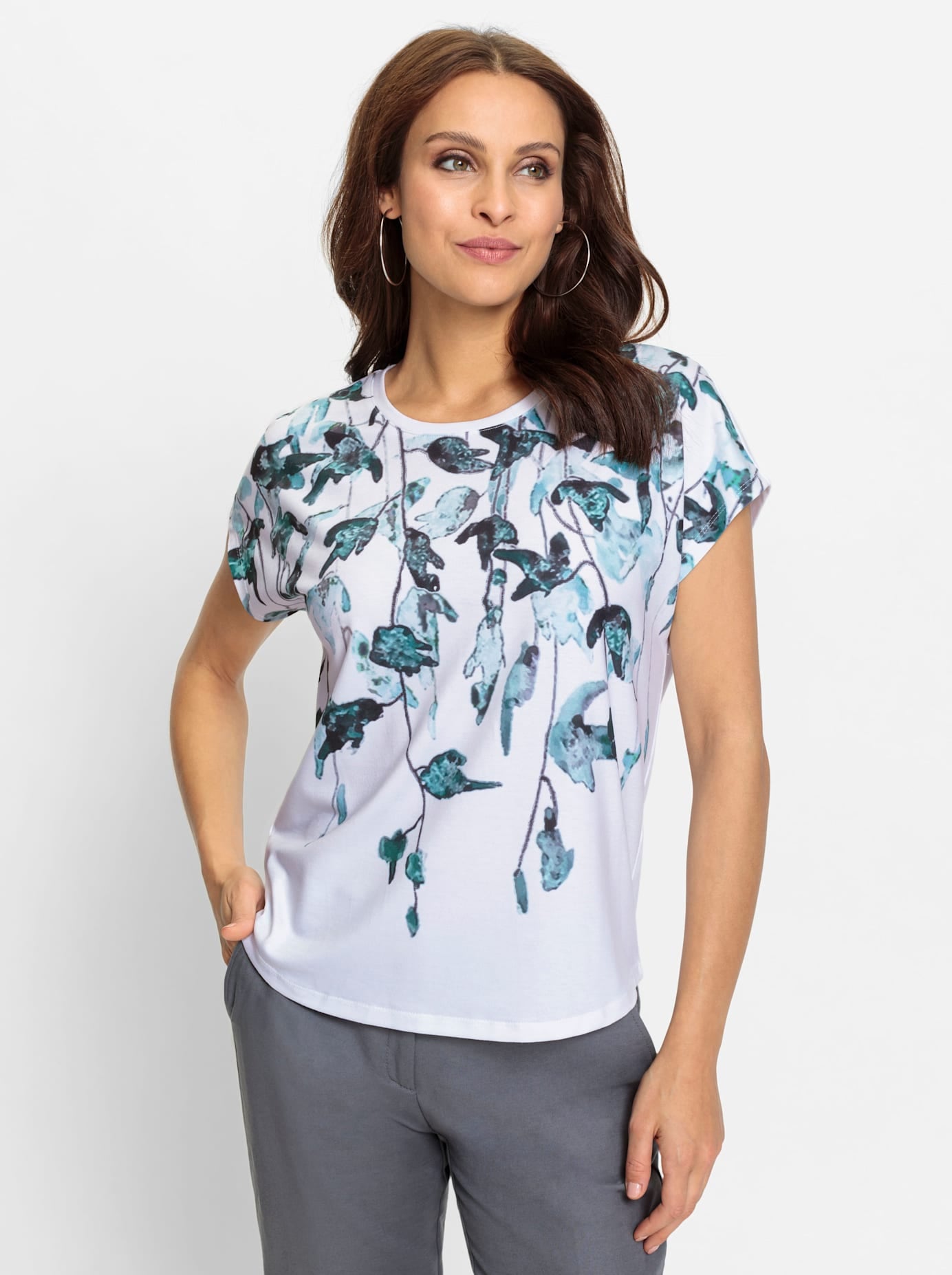 Lady Print-Shirt »Rundhals-Shirt«