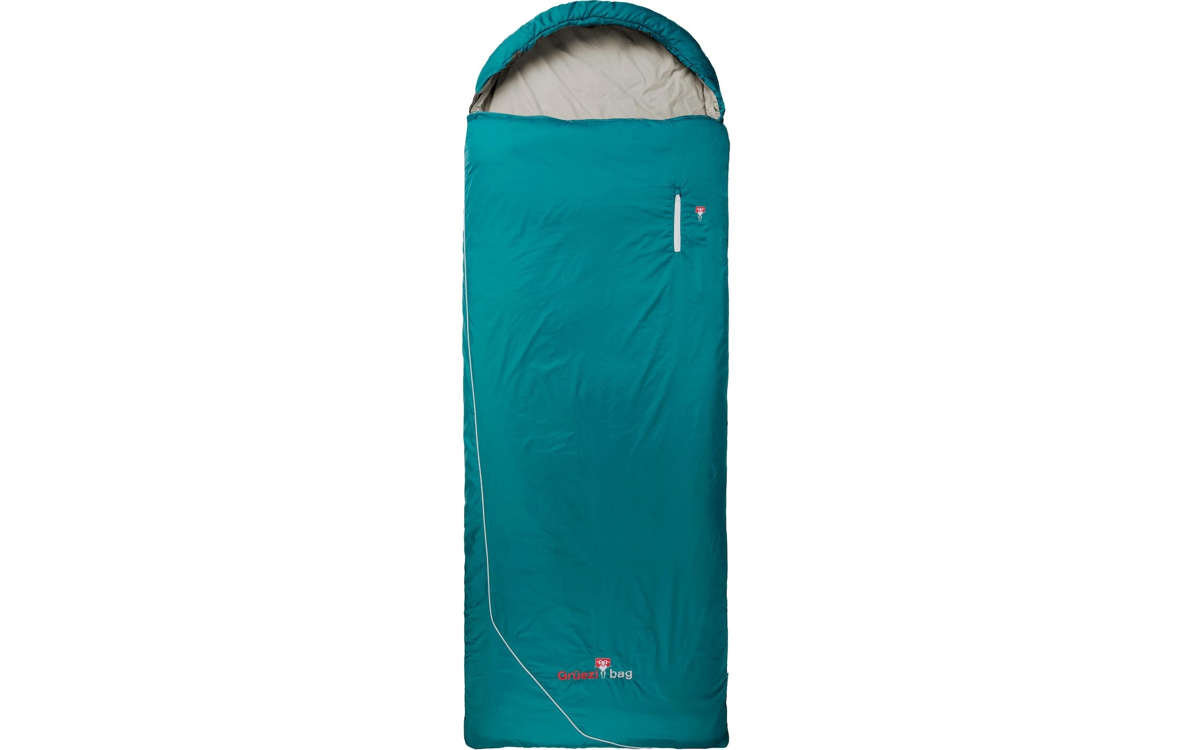 Grüezi bag Sac de couchage »Wolle Camp Comfort 4 °C 185 cm« Schlafsack für Erwachsene