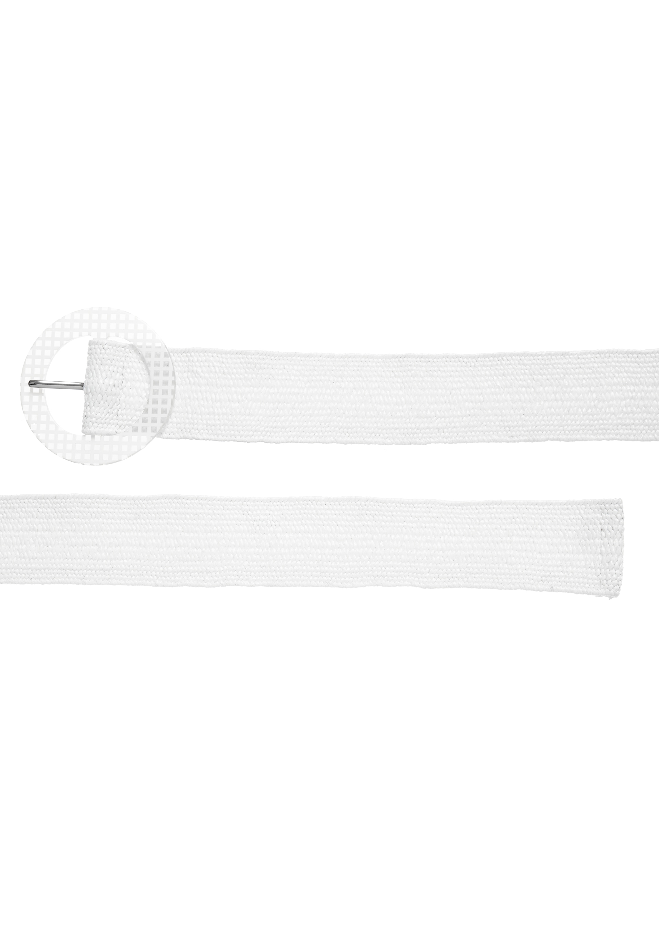 LASCANA Ceinture de taille »Stretchgürtel, Bauchgürtel« mit Shaping-Effekt, für Kleid & Overall, Sommergürtel, Bast-Optik